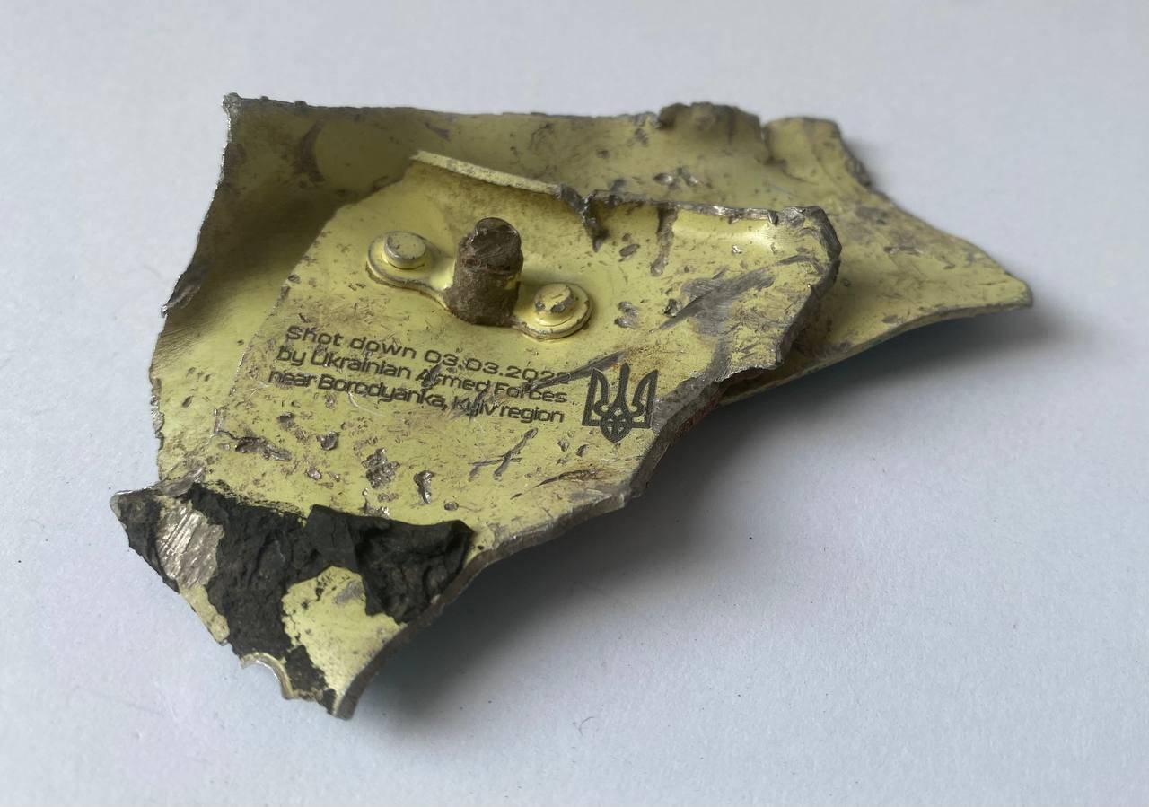 Trophy part of the front-line supersonic fighter-bomber SU 34 russian shot down jet aircraft aviation russia Ukraine war #46