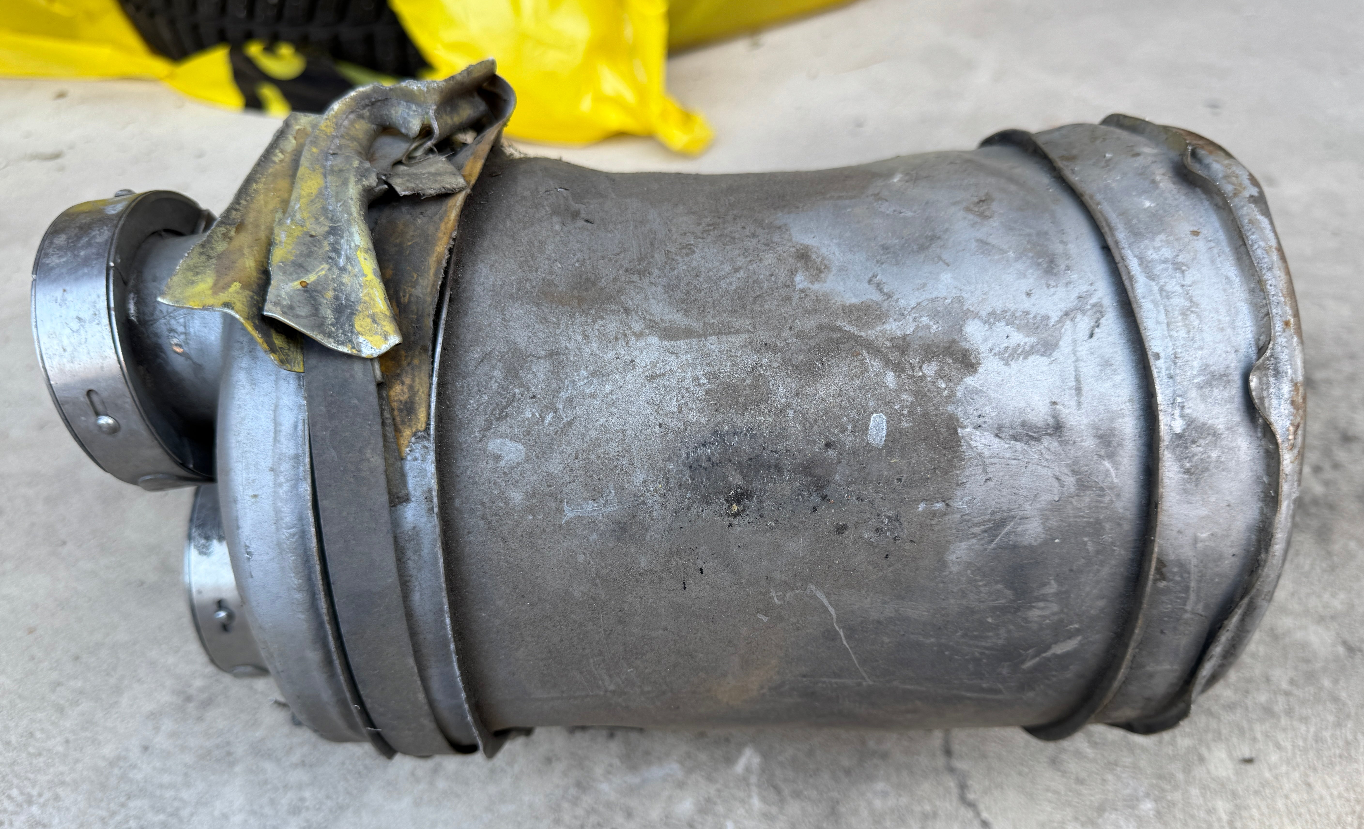 Trophy filter part of the supersonic fighter-bomber SU 34 russian shot down aviation russia Ukraine war #285