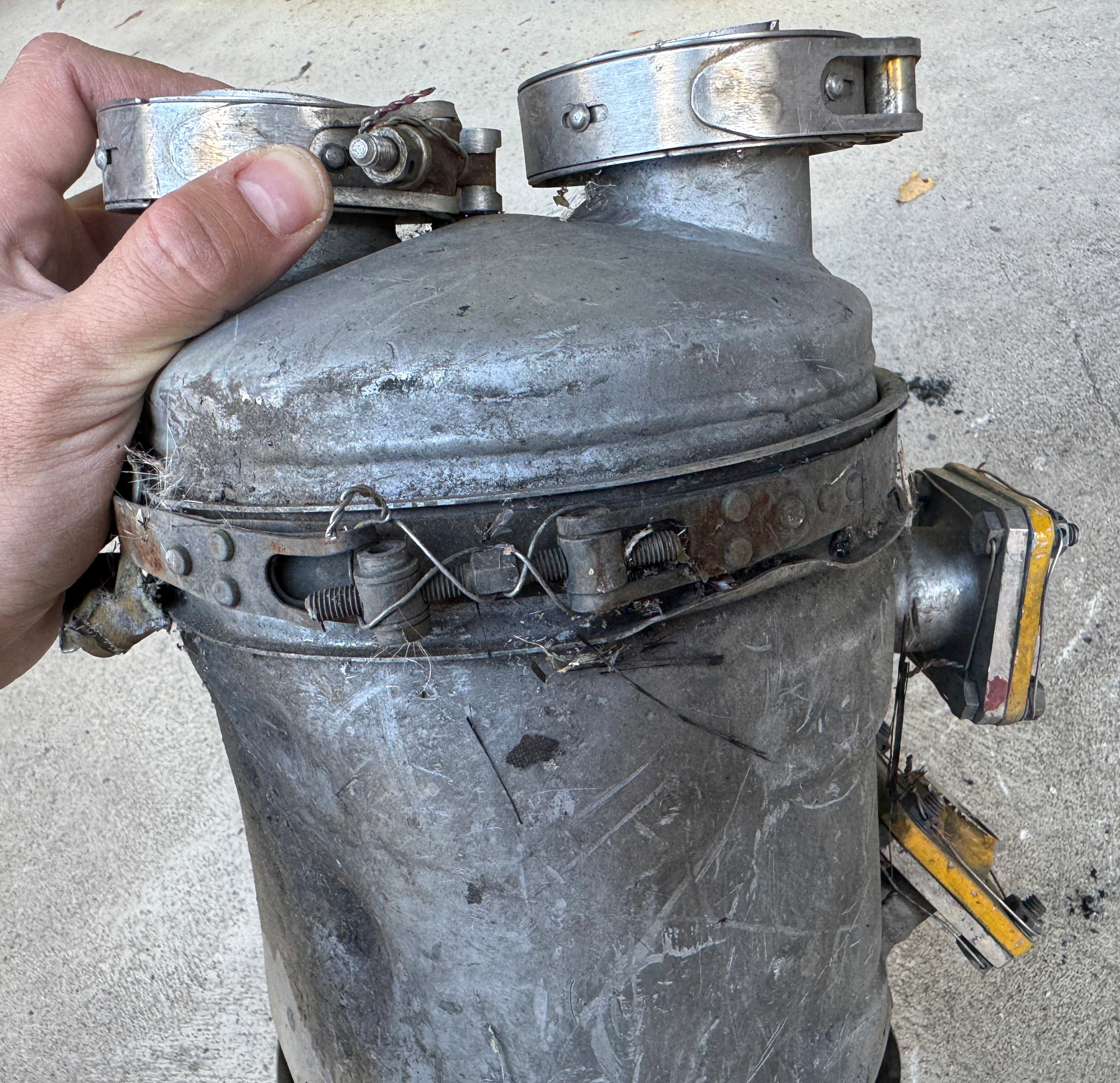 Trophy filter part of the supersonic fighter-bomber SU 34 russian shot down aviation russia Ukraine war #285
