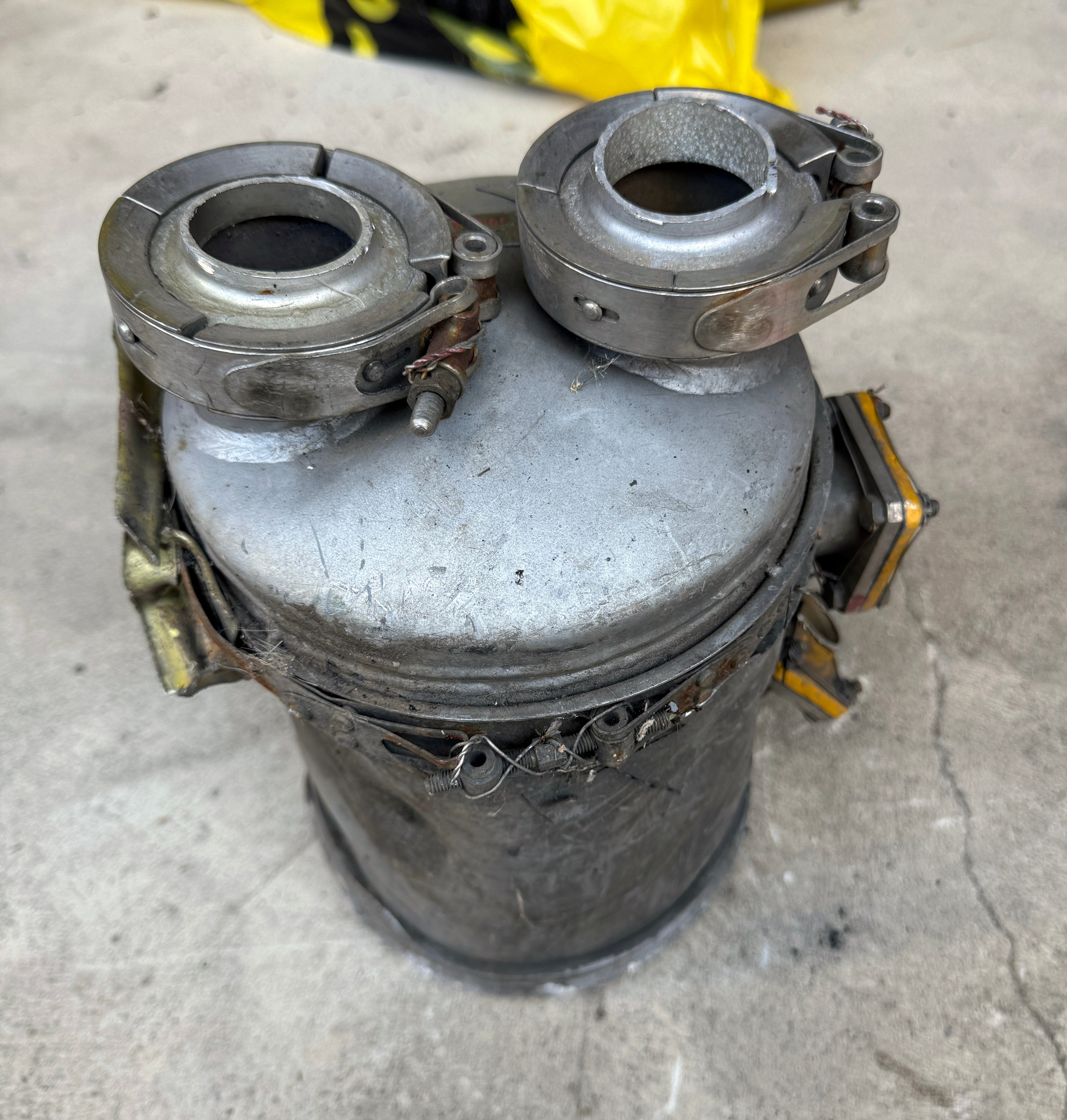 Trophy filter part of the supersonic fighter-bomber SU 34 russian shot down aviation russia Ukraine war #285