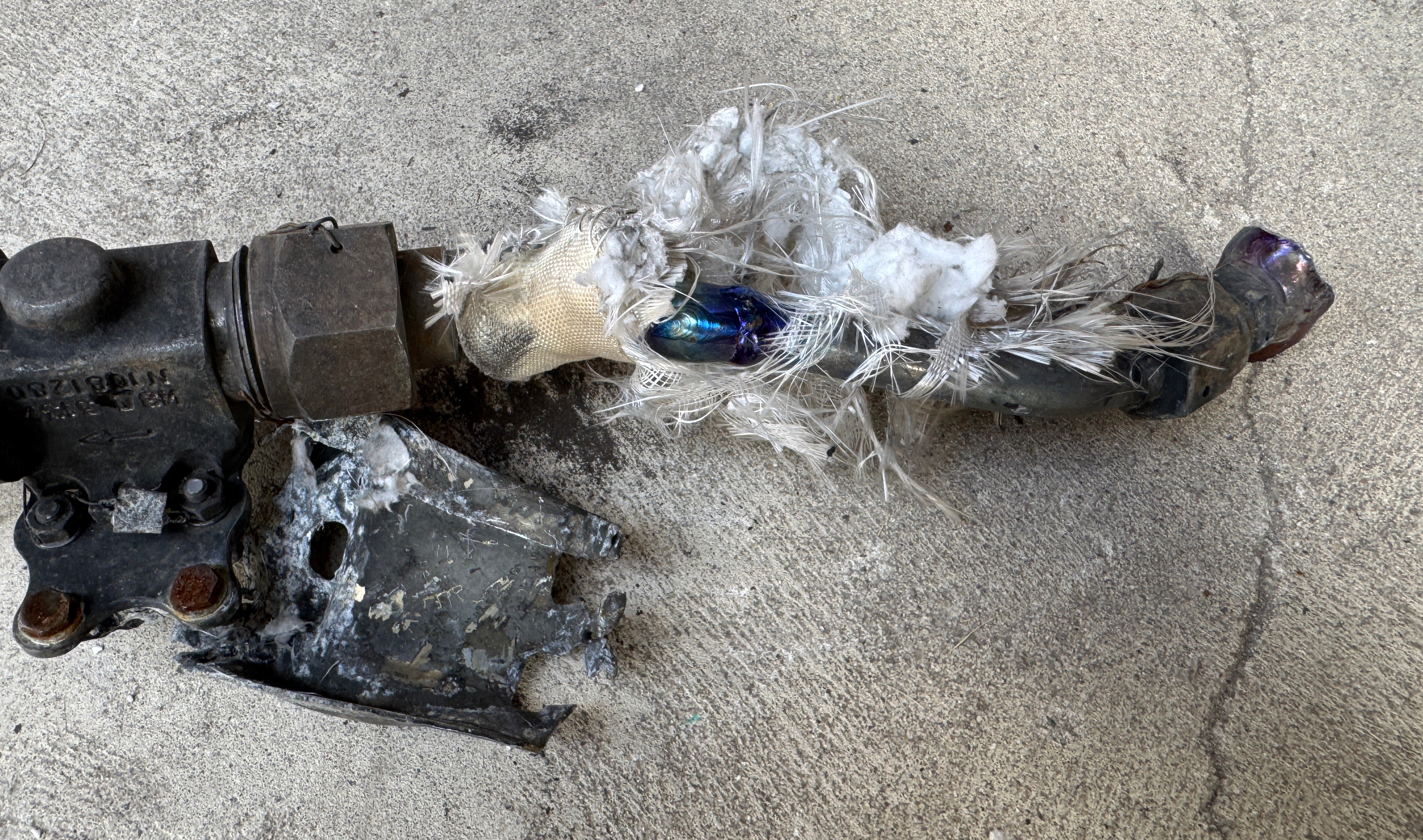 Trophy part of the air conditioning system supersonic fighter-bomber SU 34 russian shot down aviation russia Ukraine war #304