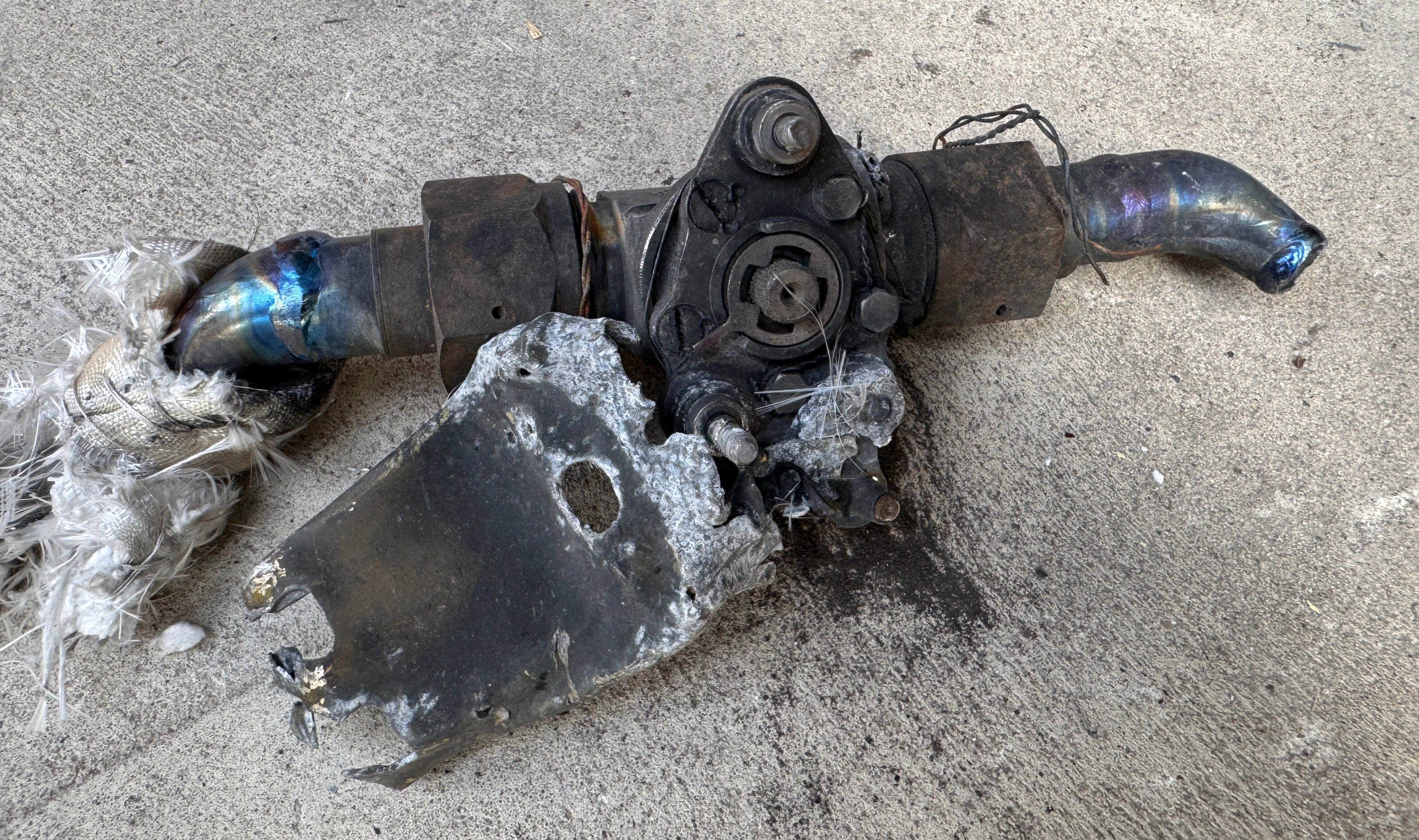 Trophy part of the air conditioning system supersonic fighter-bomber SU 34 russian shot down aviation russia Ukraine war #304