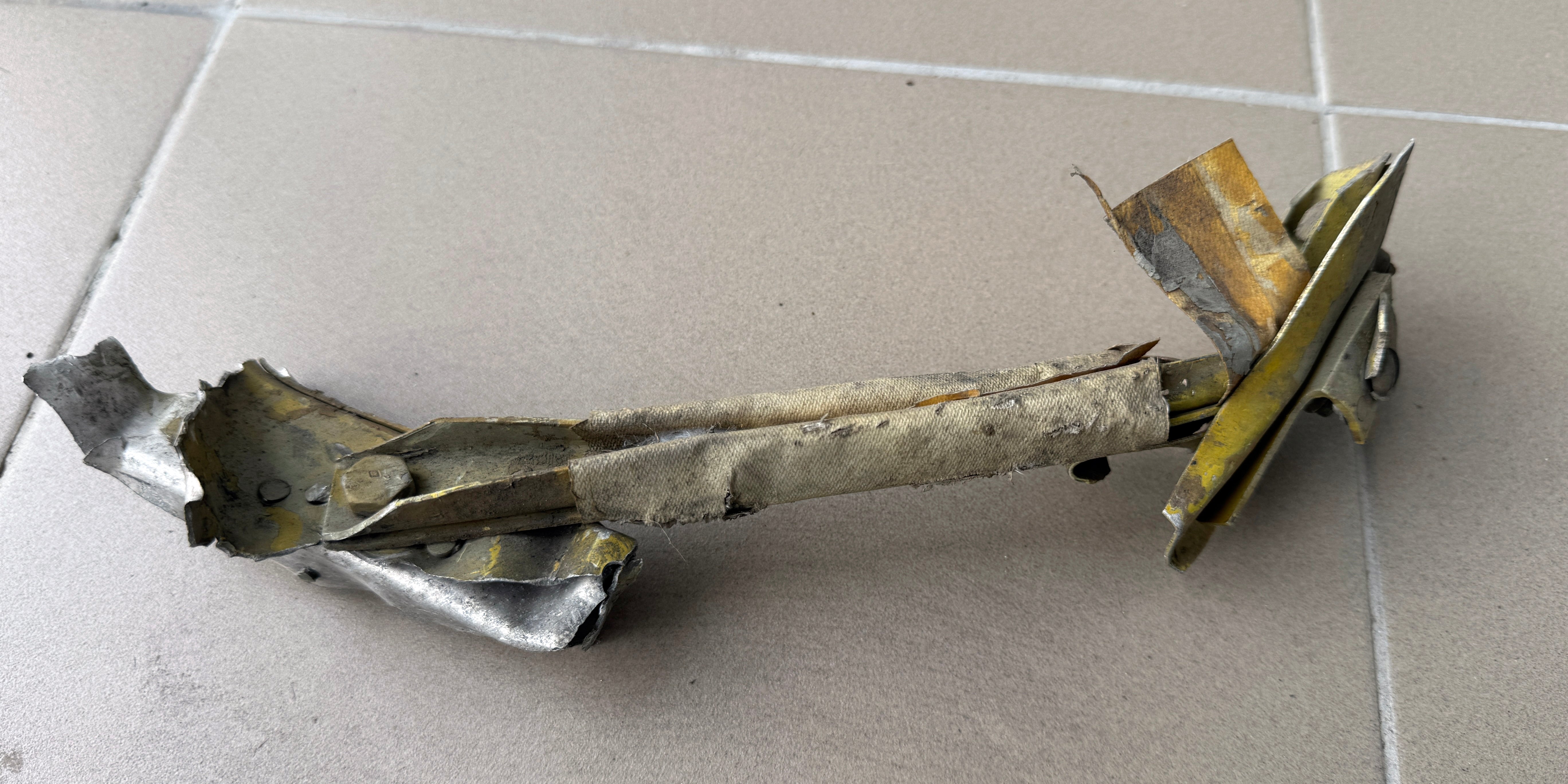 Trophy part of the front-line supersonic fighter-bomber SU 34 russian shot down aviation russia Ukraine war #320