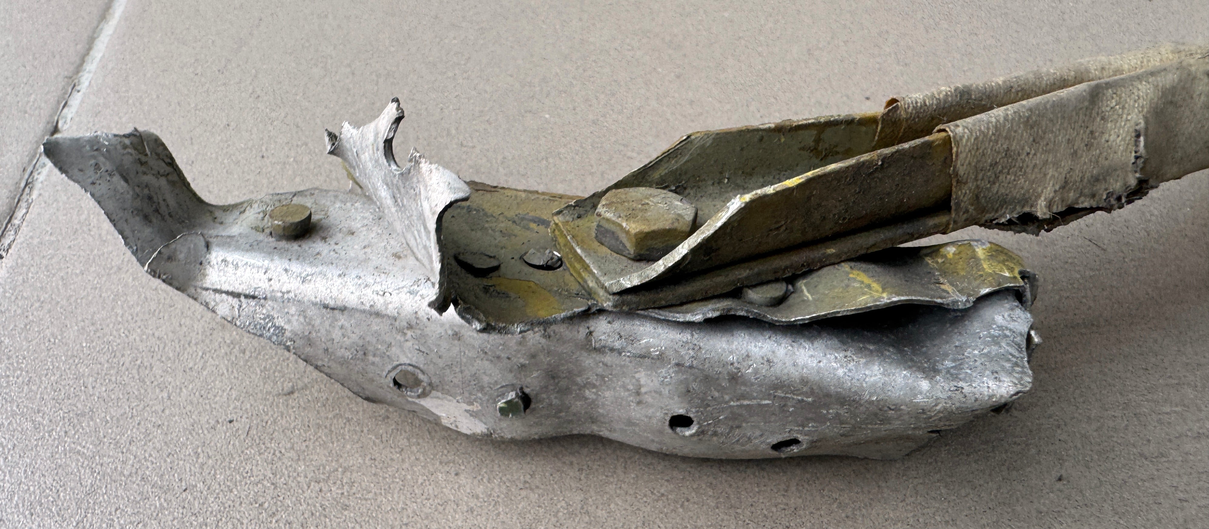 Trophy part of the front-line supersonic fighter-bomber SU 34 russian shot down aviation russia Ukraine war #320