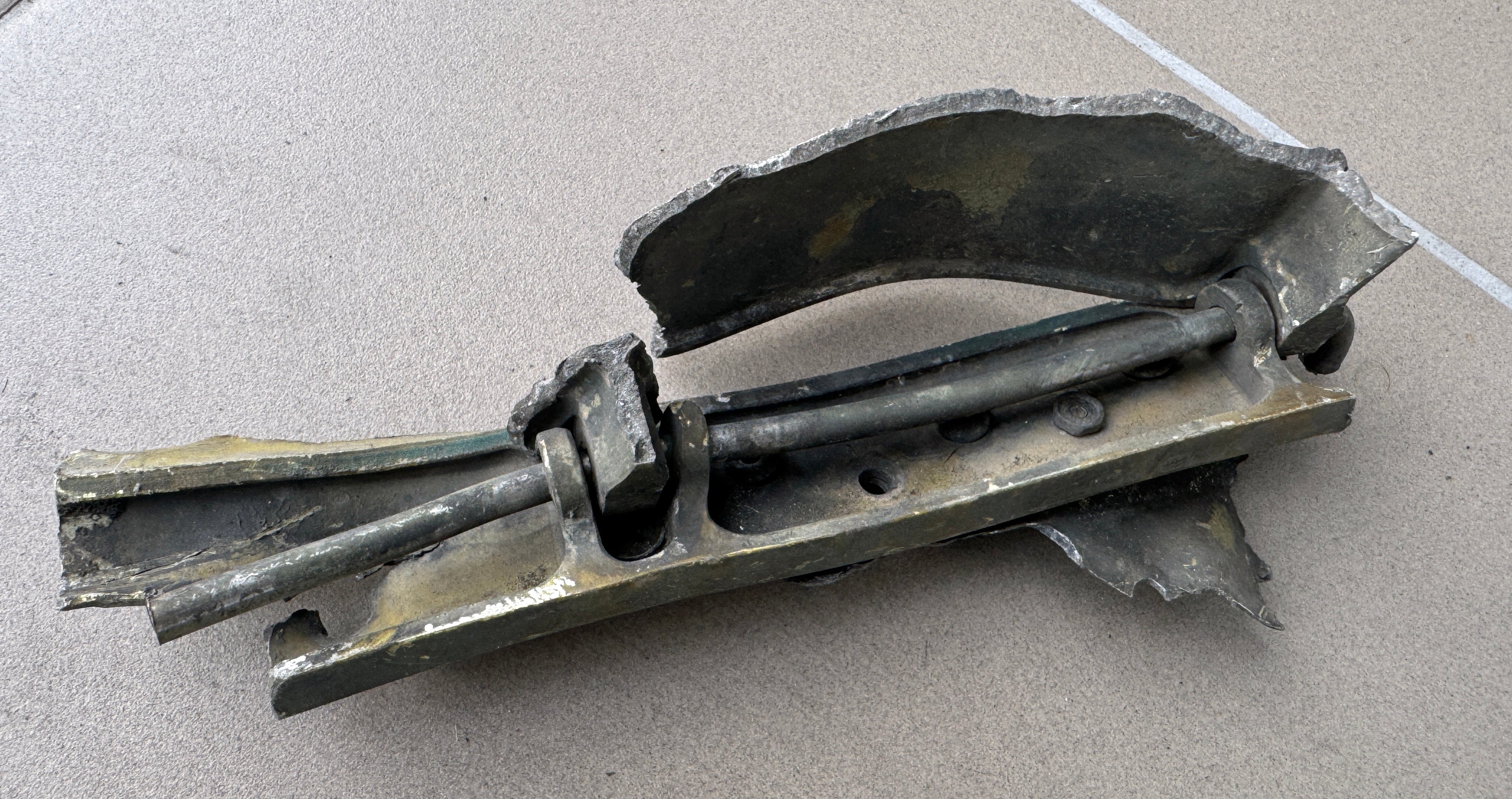 Trophy part of the front-line supersonic fighter-bomber SU 34 russian shot down aviation russia Ukraine war #319