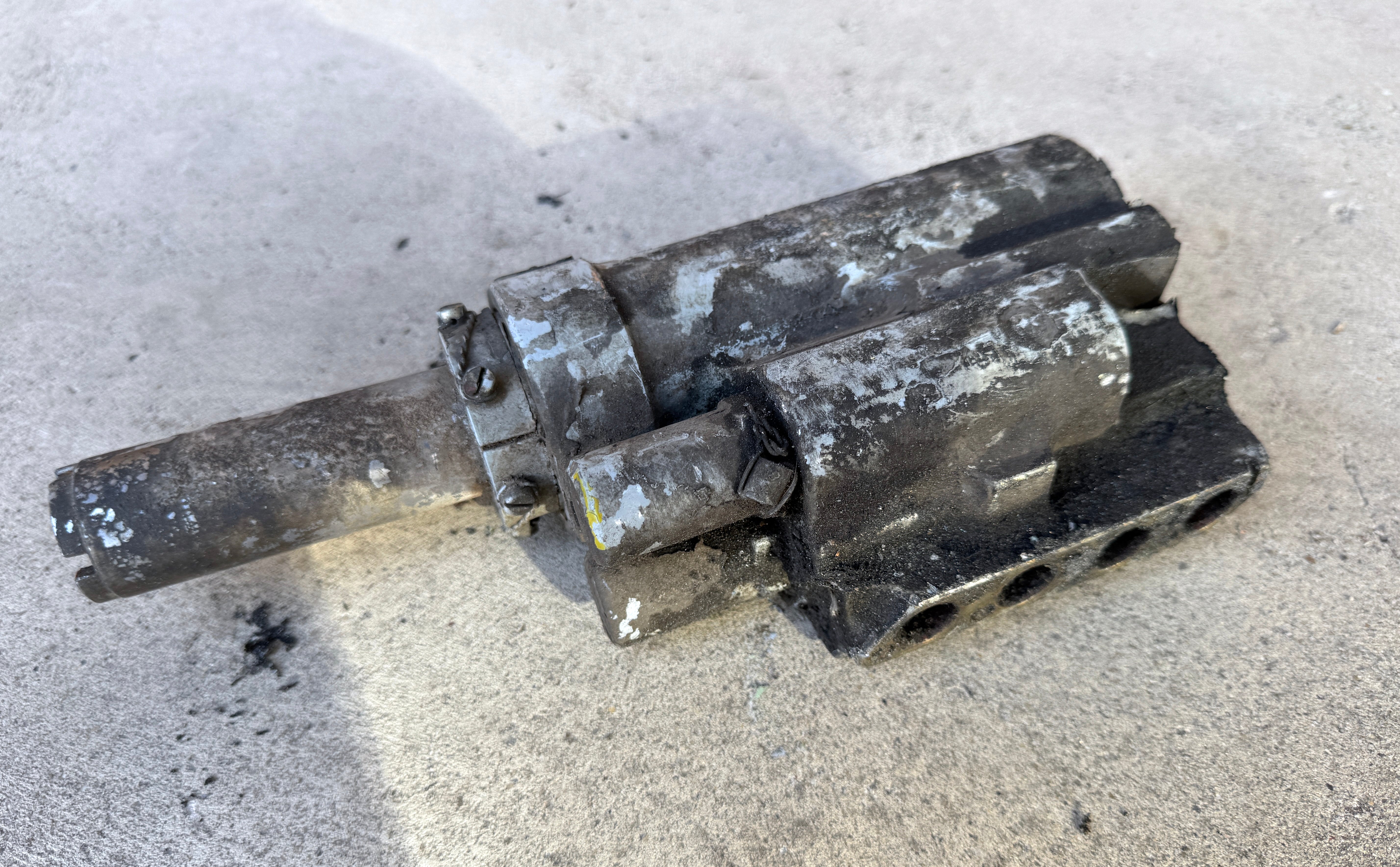 Trophy part of wing mechanism supersonic fighter-bomber SU 34 russian shot down aviation russia Ukraine war #327