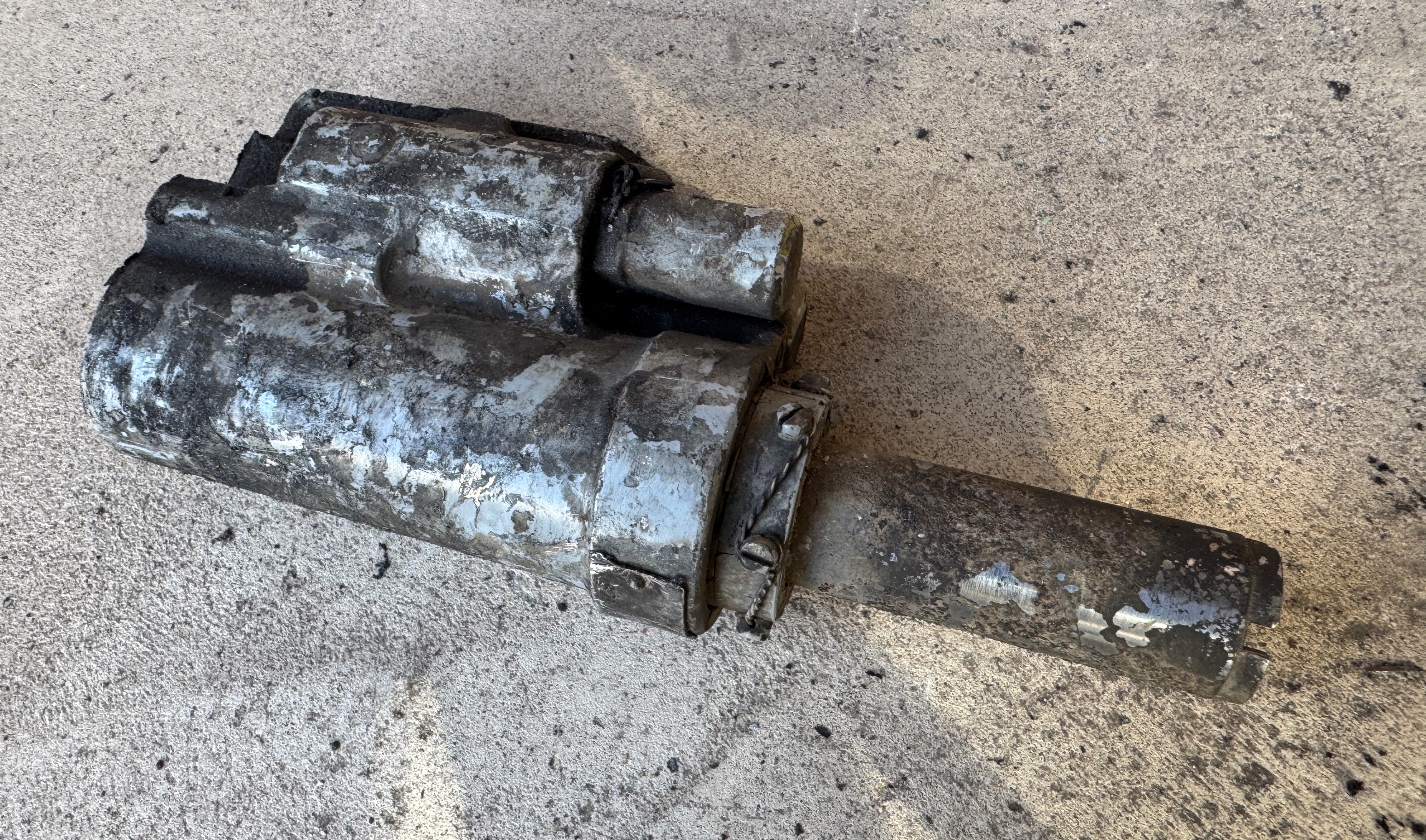 Trophy part of wing mechanism supersonic fighter-bomber SU 34 russian shot down aviation russia Ukraine war #327