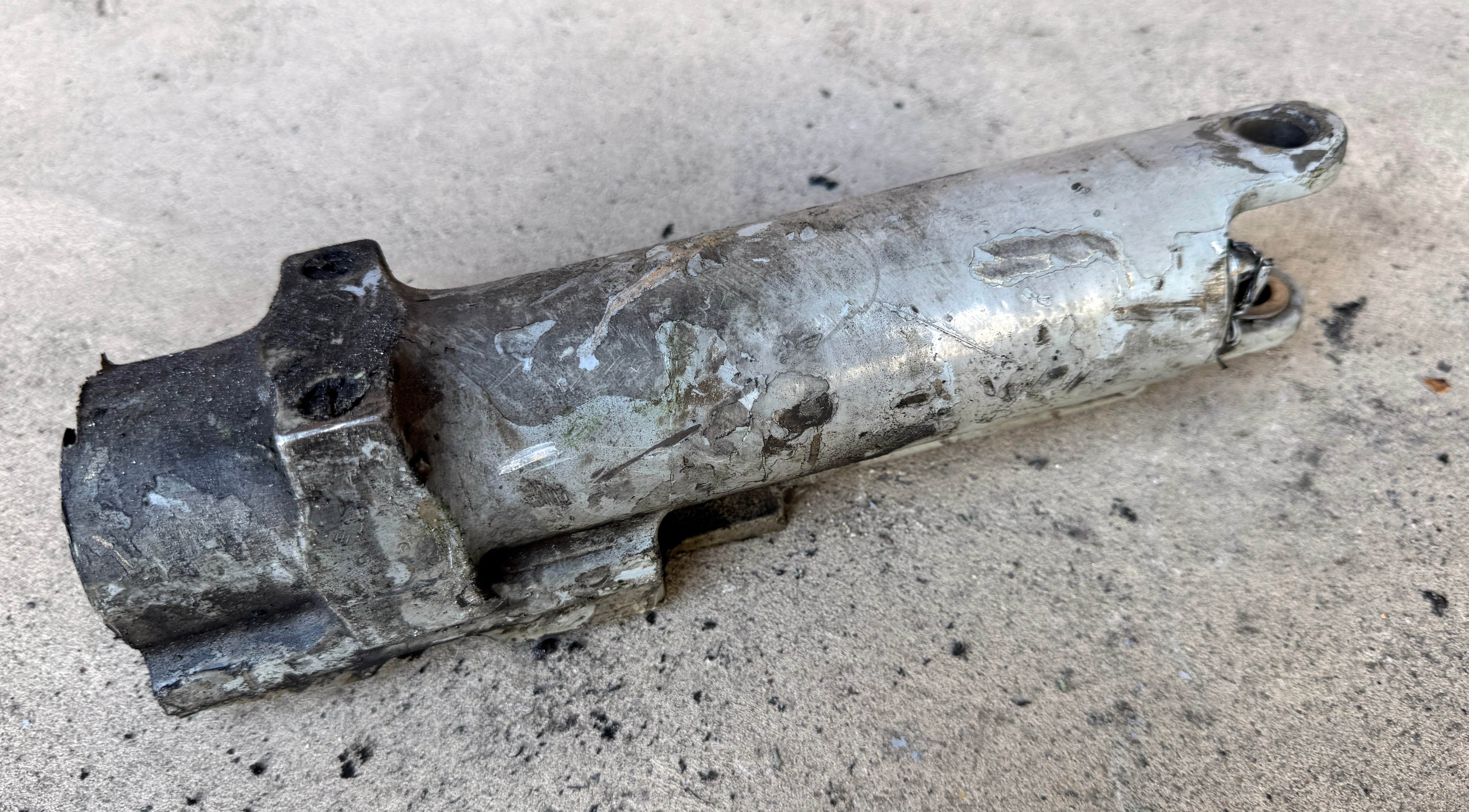Trophy part of wing mechanism supersonic fighter-bomber SU 34 russian shot down aviation russia Ukraine war #330