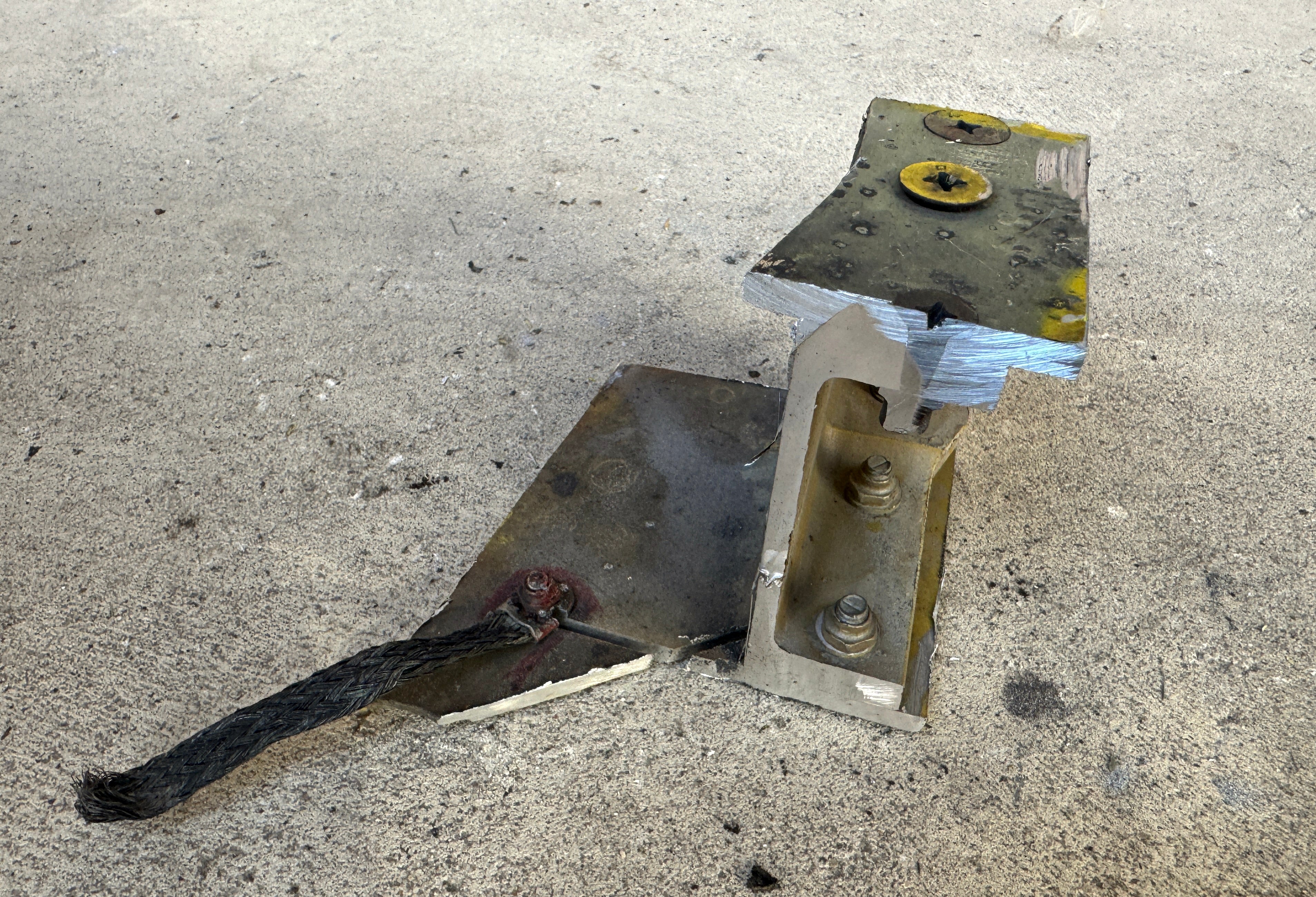 Trophy part of the wing supersonic fighter-bomber SU 34 russian shot down aviation russia Ukraine war #333