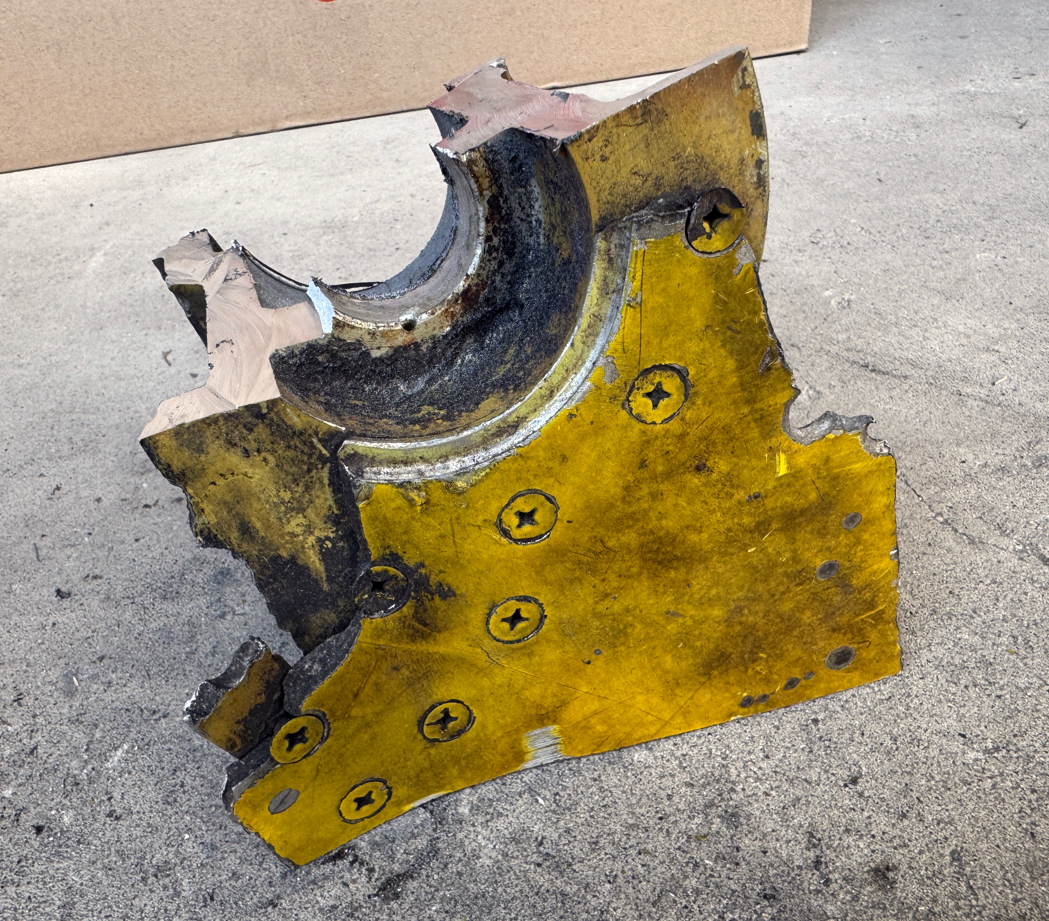 Trophy part of the wing supersonic fighter-bomber SU 34 russian shot down aviation russia Ukraine war #368