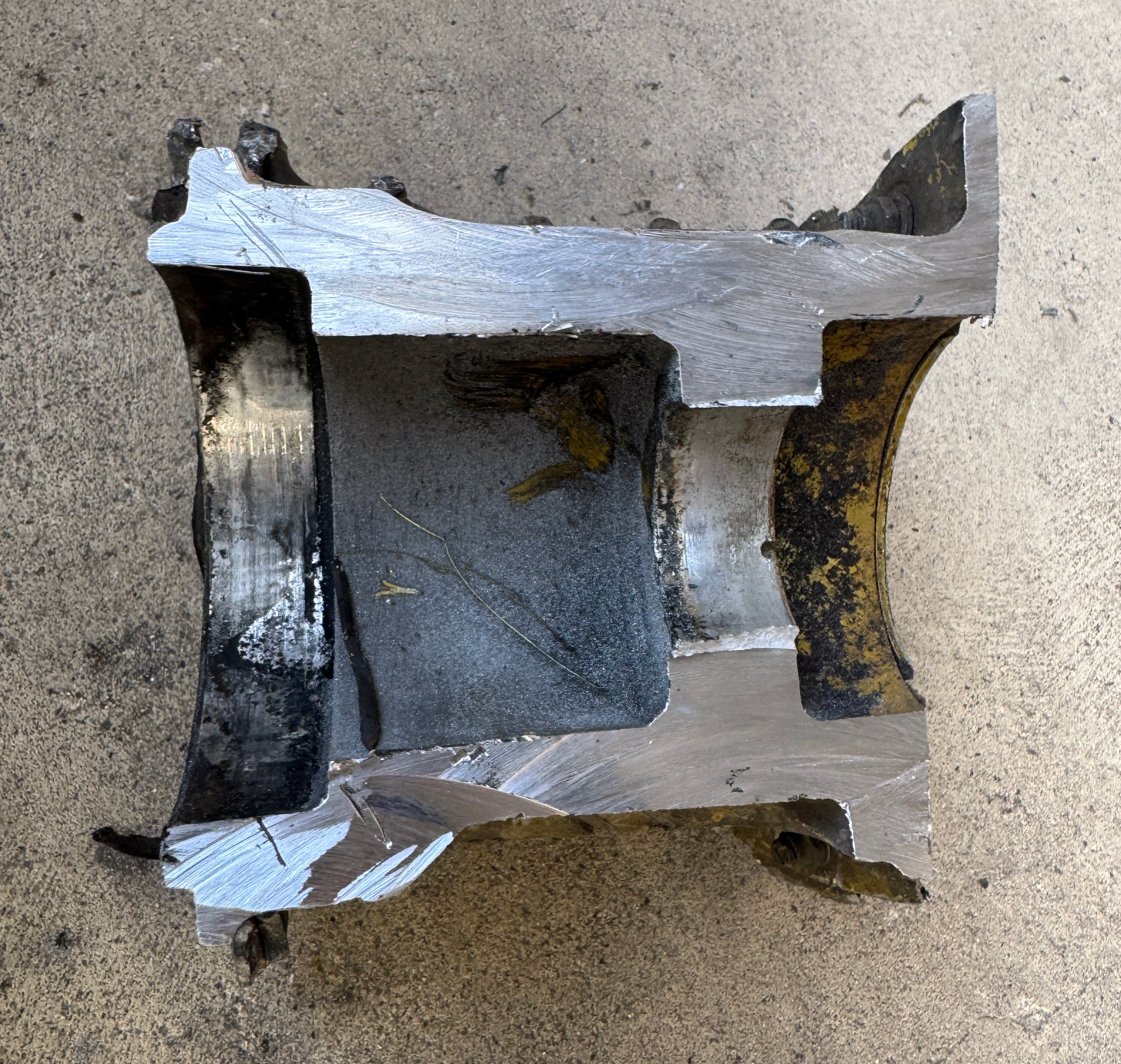 Trophy part of the wing supersonic fighter-bomber SU 34 russian shot down aviation russia Ukraine war #368