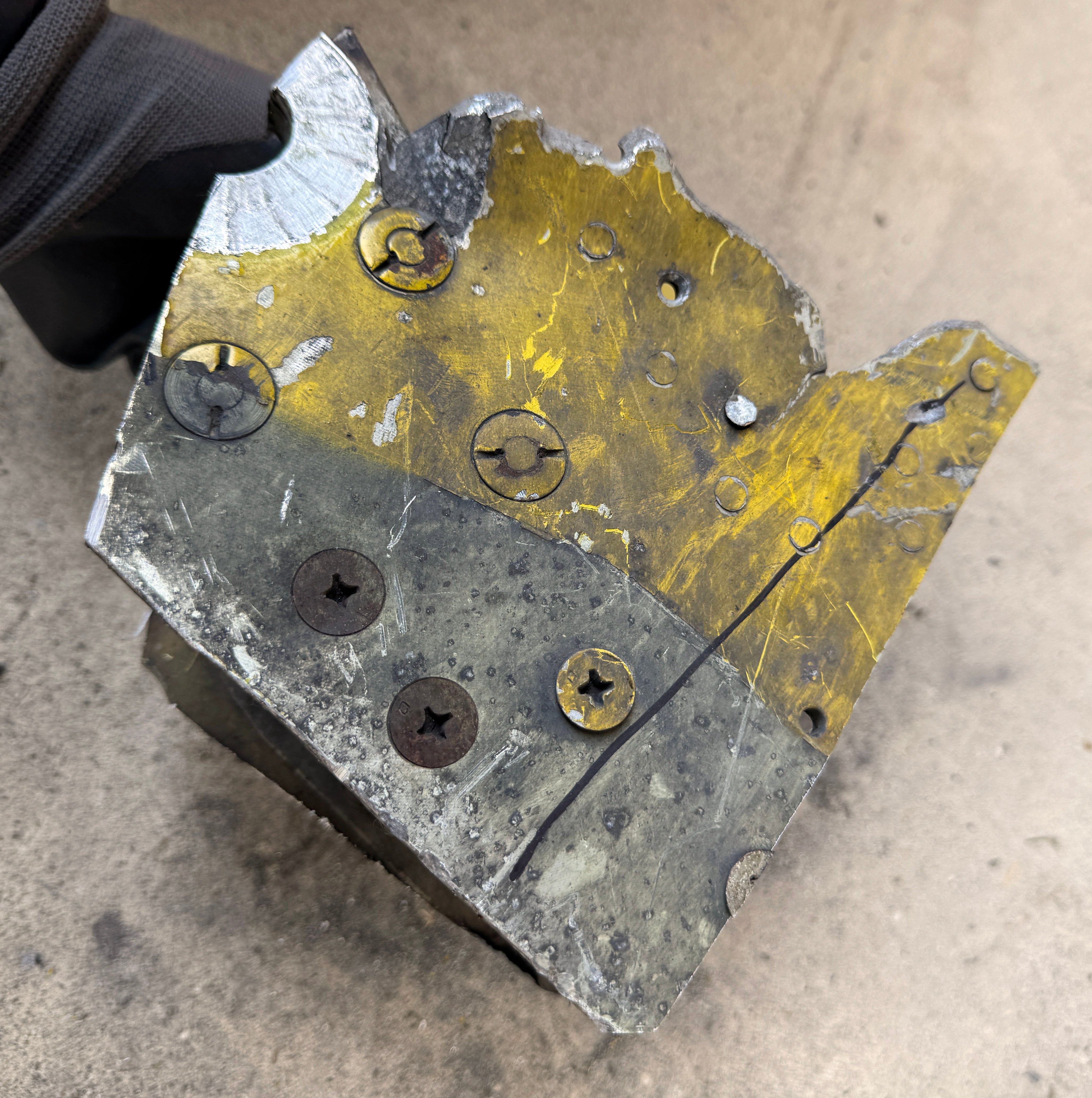 Trophy part of the wing supersonic fighter-bomber SU 34 russian shot down aviation russia Ukraine war #371