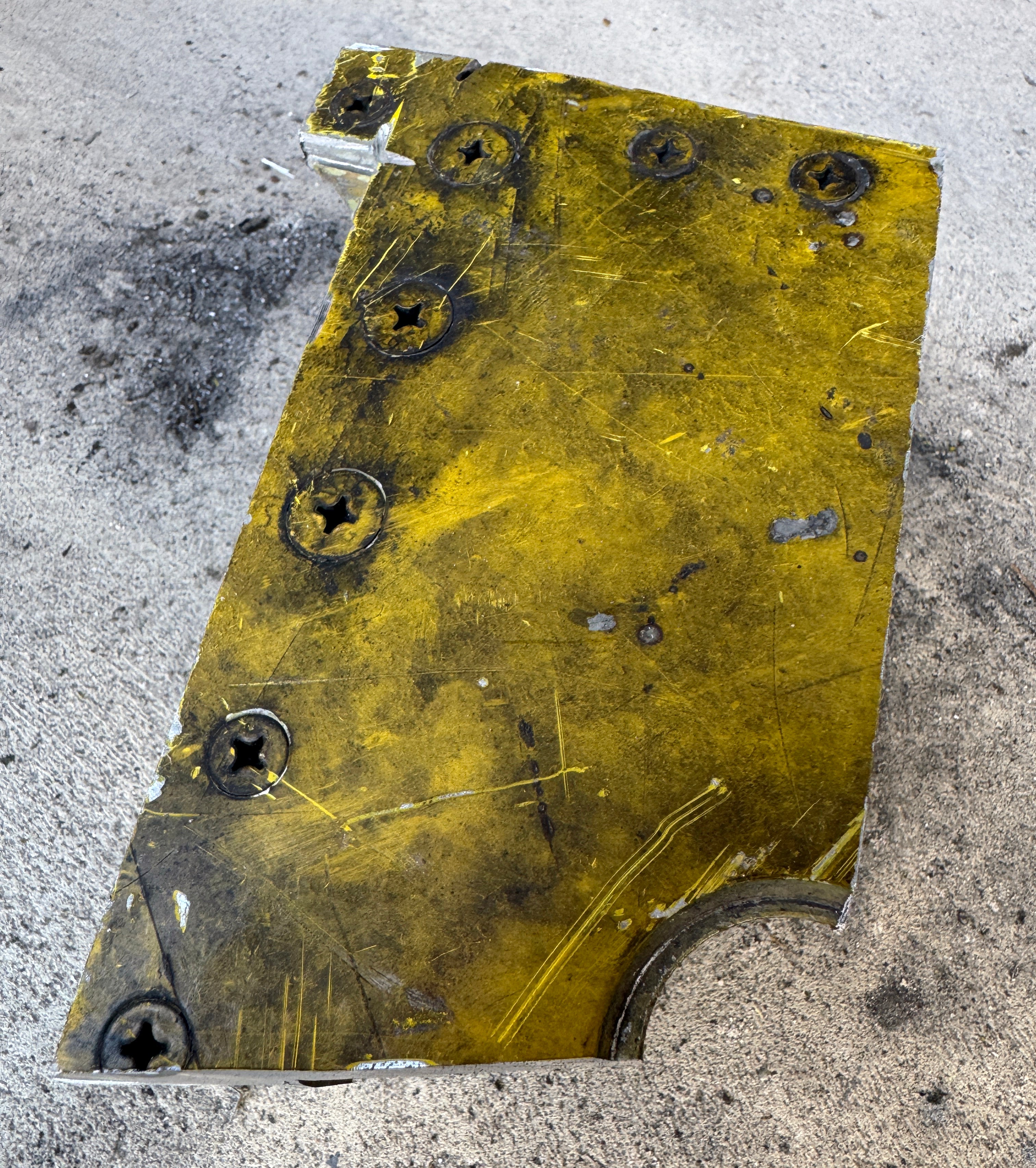 Trophy part of the wing supersonic fighter-bomber SU 34 russian shot down aviation russia Ukraine war #372