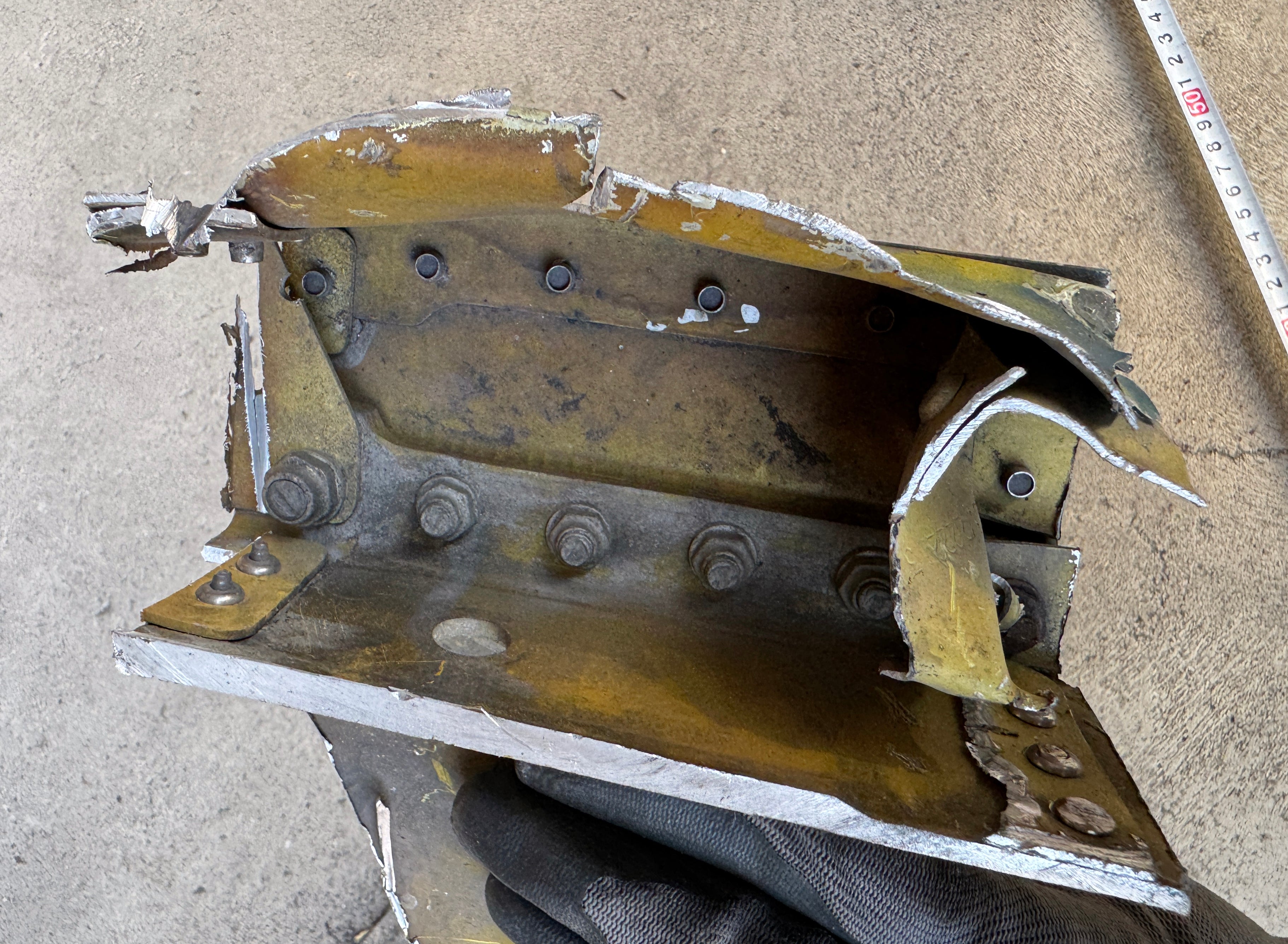 Trophy part of the wing supersonic fighter-bomber SU 34 russian shot down aviation russia Ukraine war #374