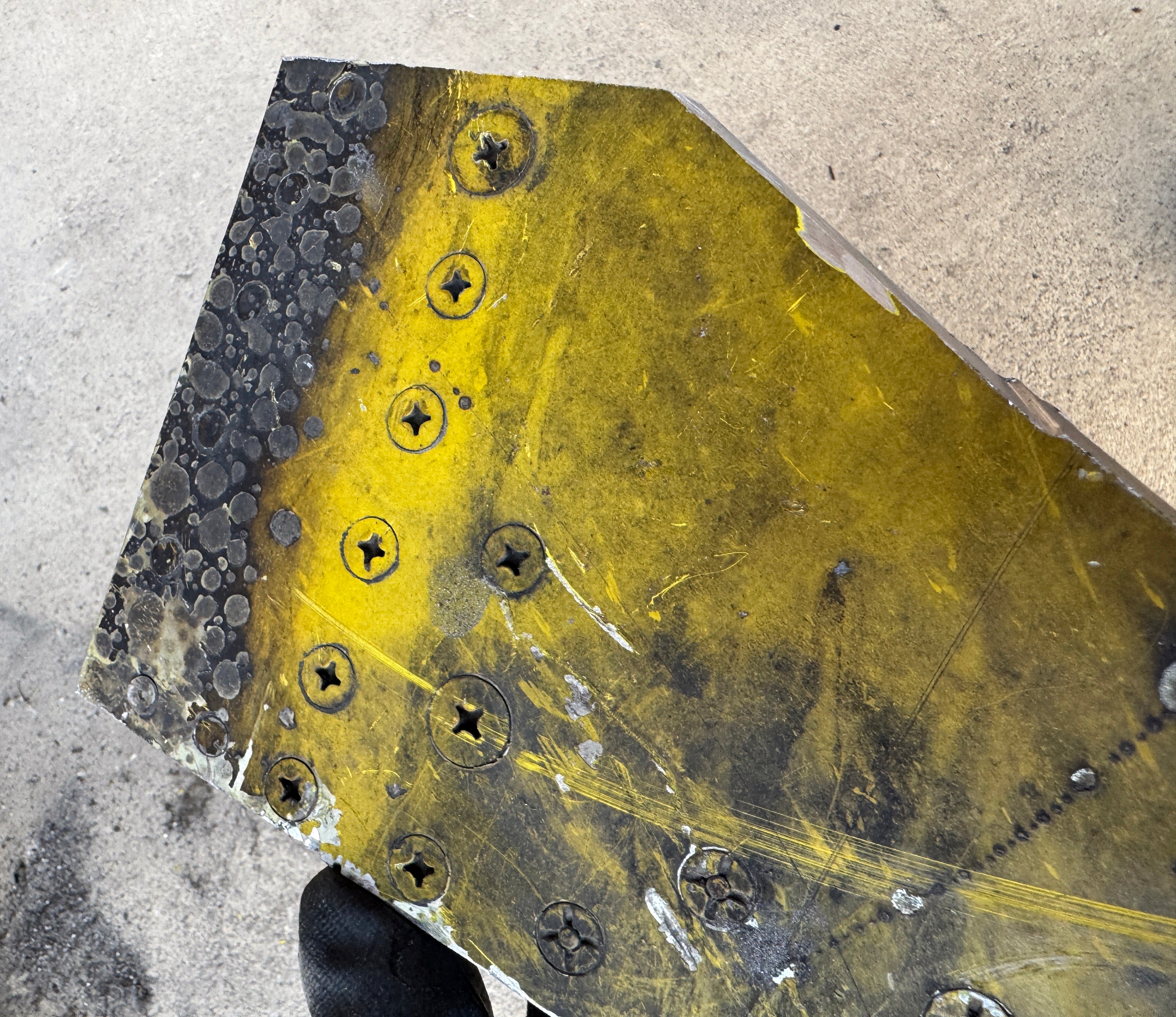 Trophy part of the wing supersonic fighter-bomber SU 34 russian shot down aviation russia Ukraine war #374