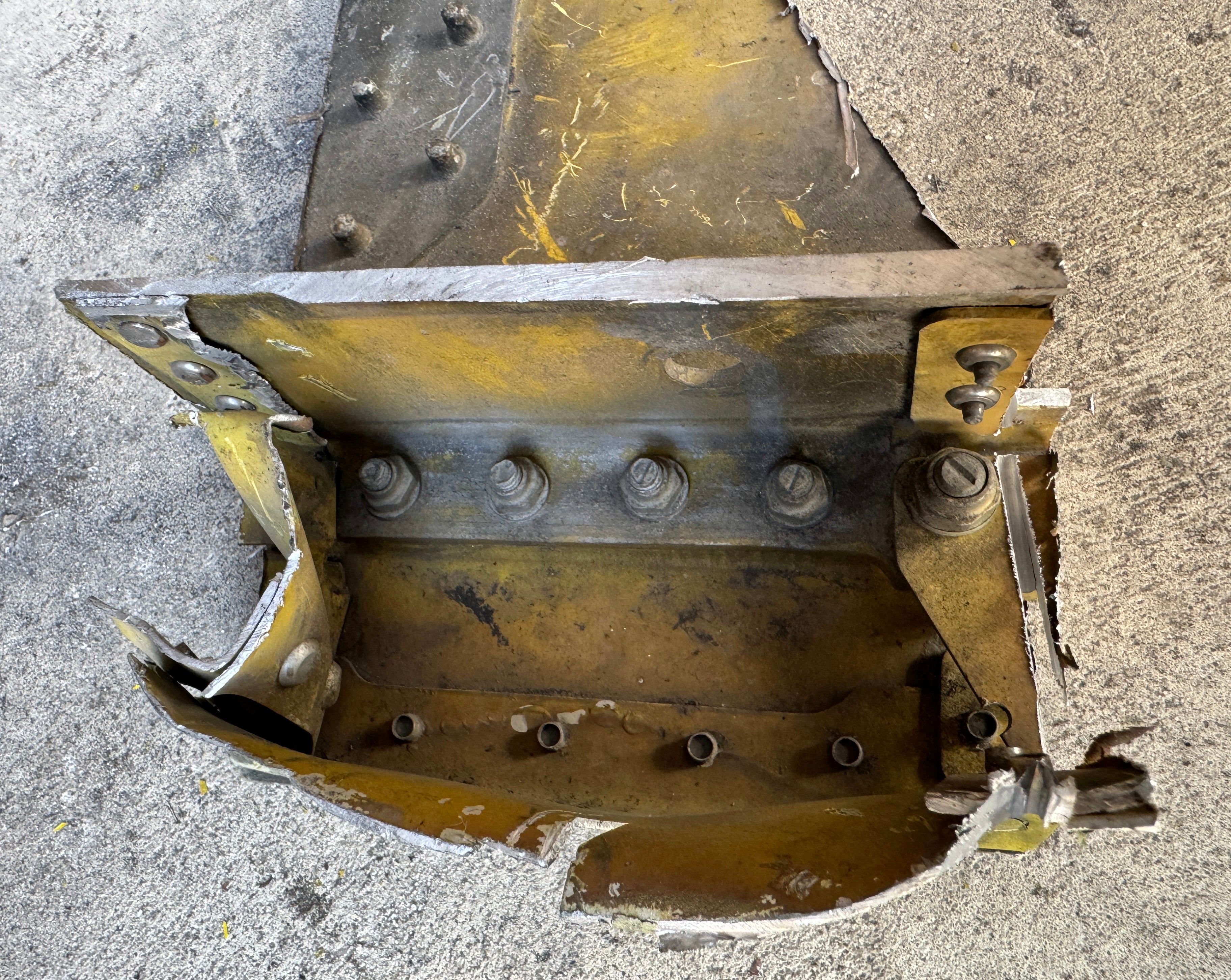 Trophy part of the wing supersonic fighter-bomber SU 34 russian shot down aviation russia Ukraine war #374