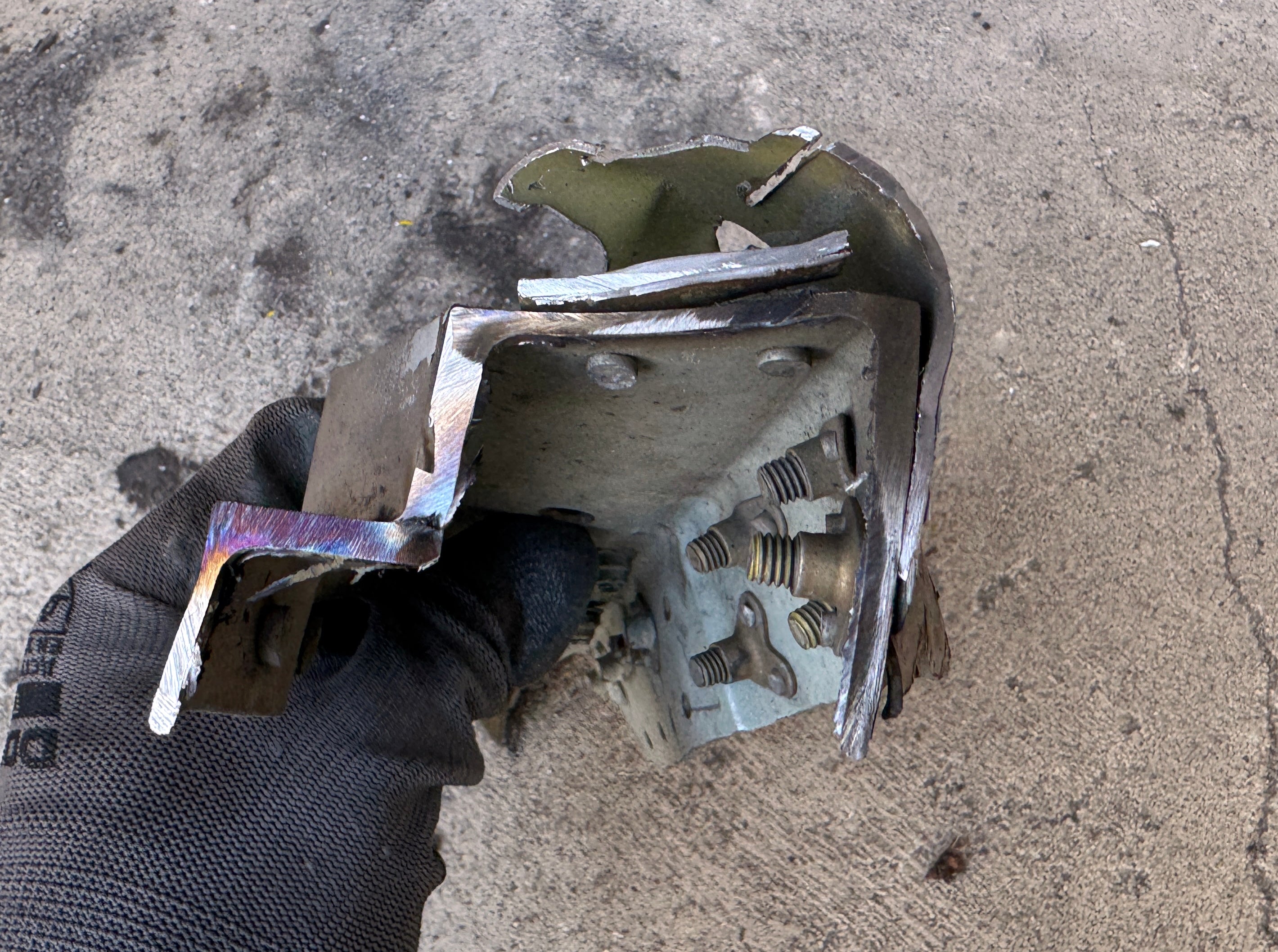 Trophy part of wing mechanism supersonic fighter-bomber SU 34 russian shot down aviation russia Ukraine war #338