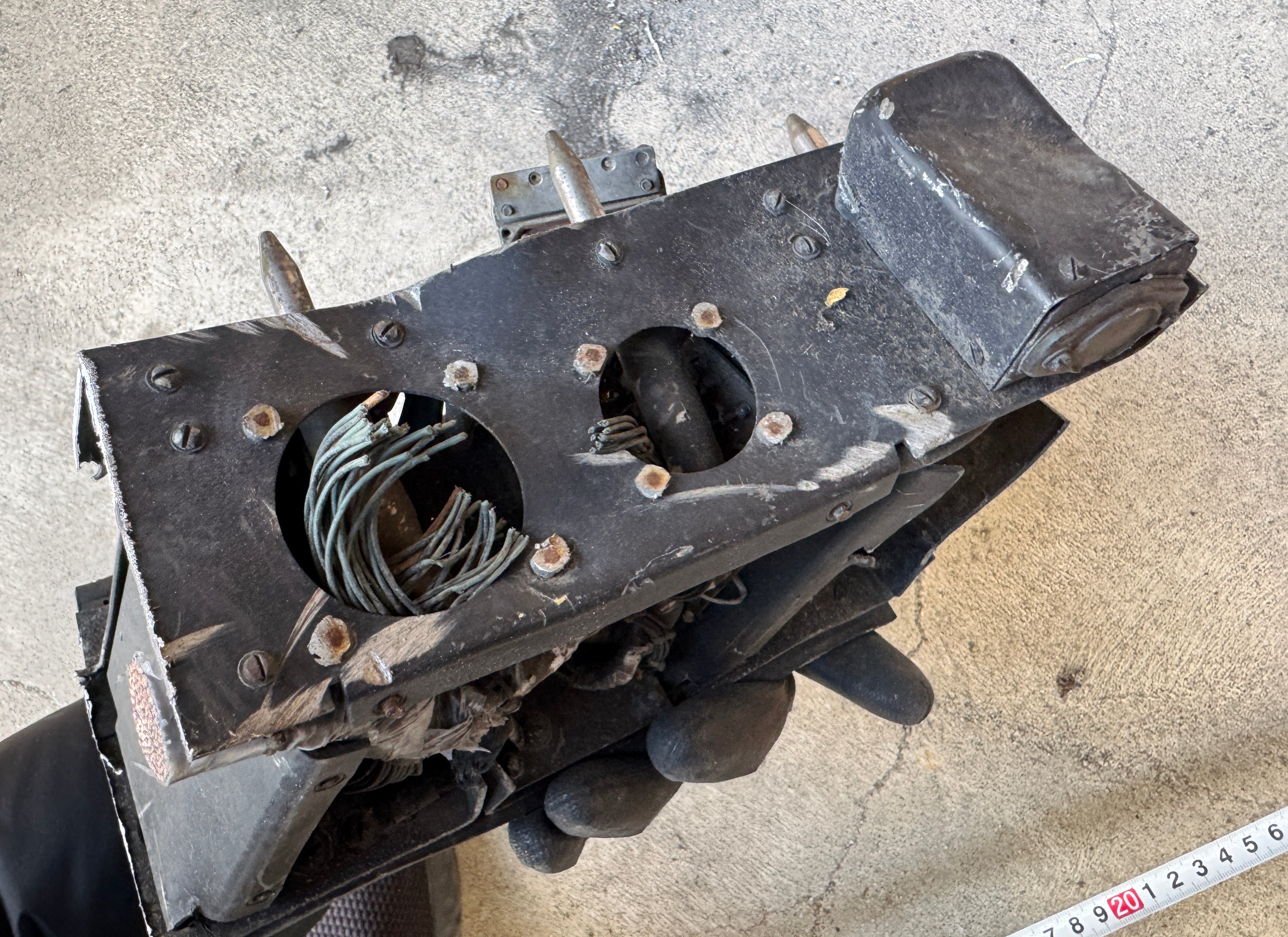 Trophy part of power block supersonic fighter-bomber SU 34 shot down aviation russia Ukraine war #349