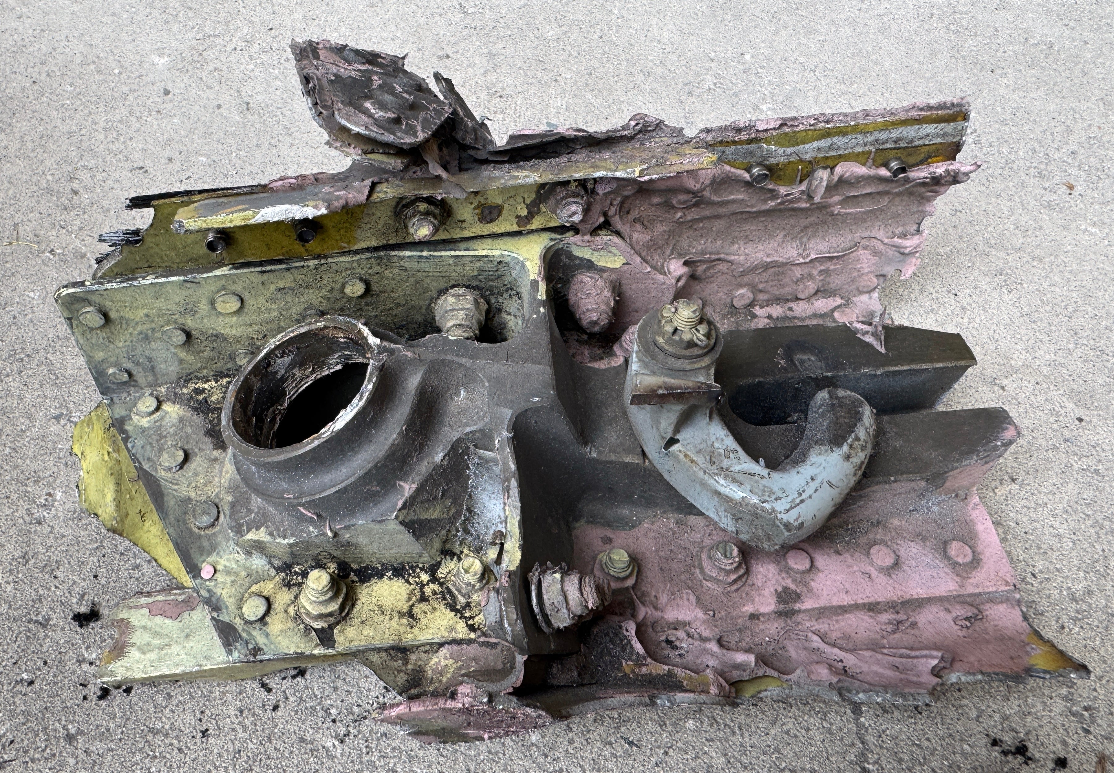 Trophy part of the front-line supersonic fighter-bomber SU 34 russian shot down aviation russia Ukraine war #355
