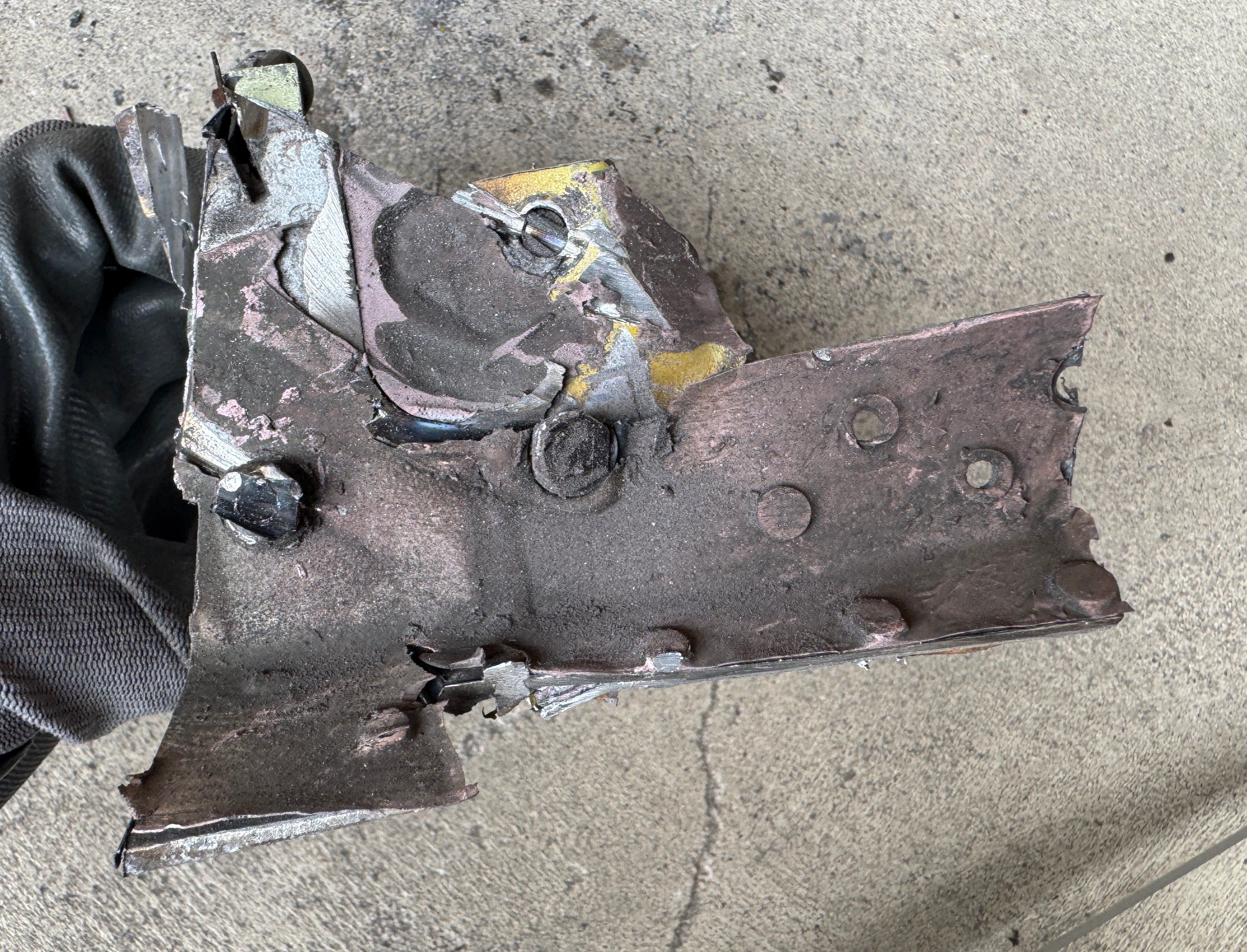 Trophy part of the front-line supersonic fighter-bomber SU 34 russian shot down aviation russia Ukraine war #361