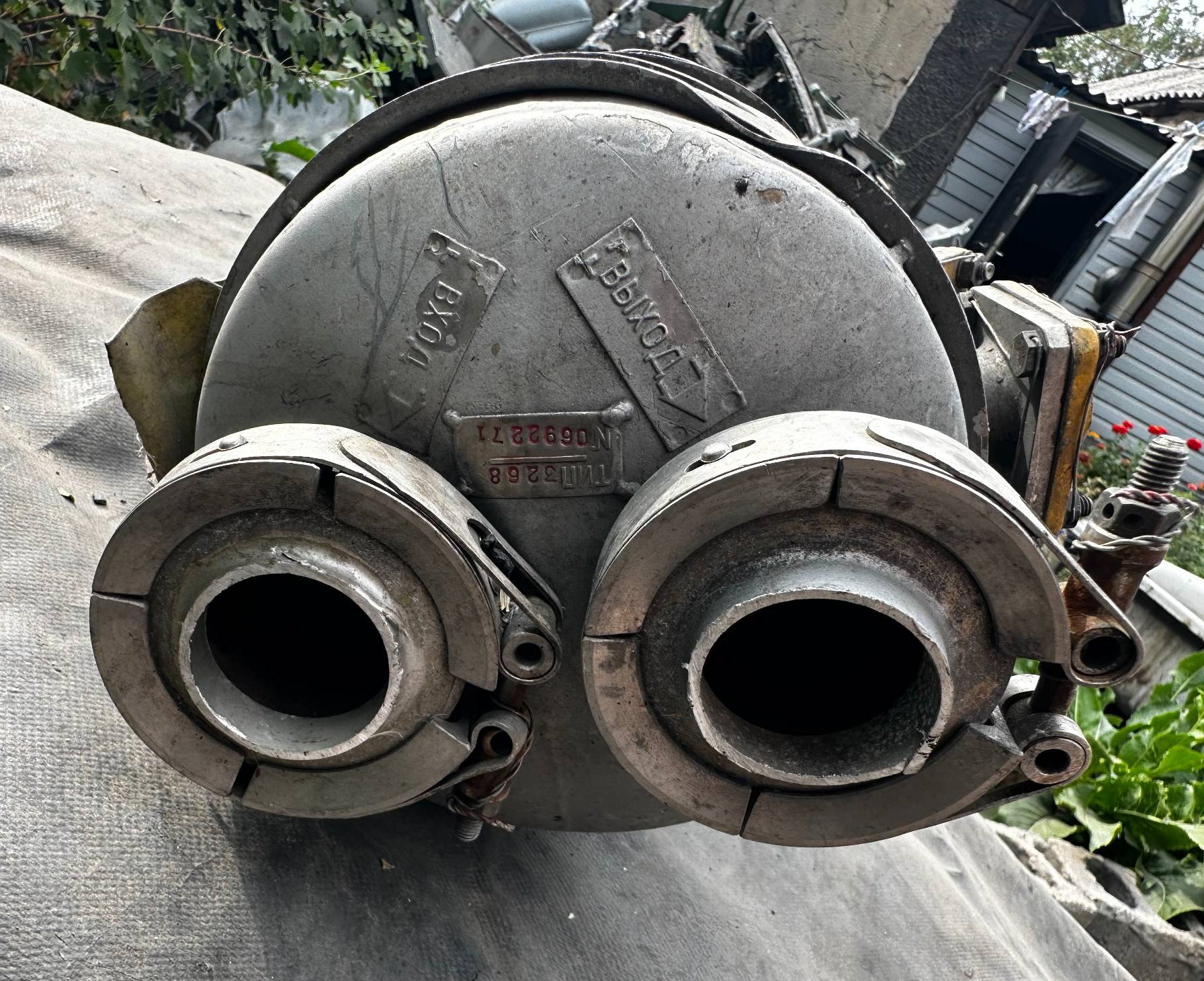 Trophy filter part of the supersonic fighter-bomber SU 34 russian shot down aviation russia Ukraine war #285
