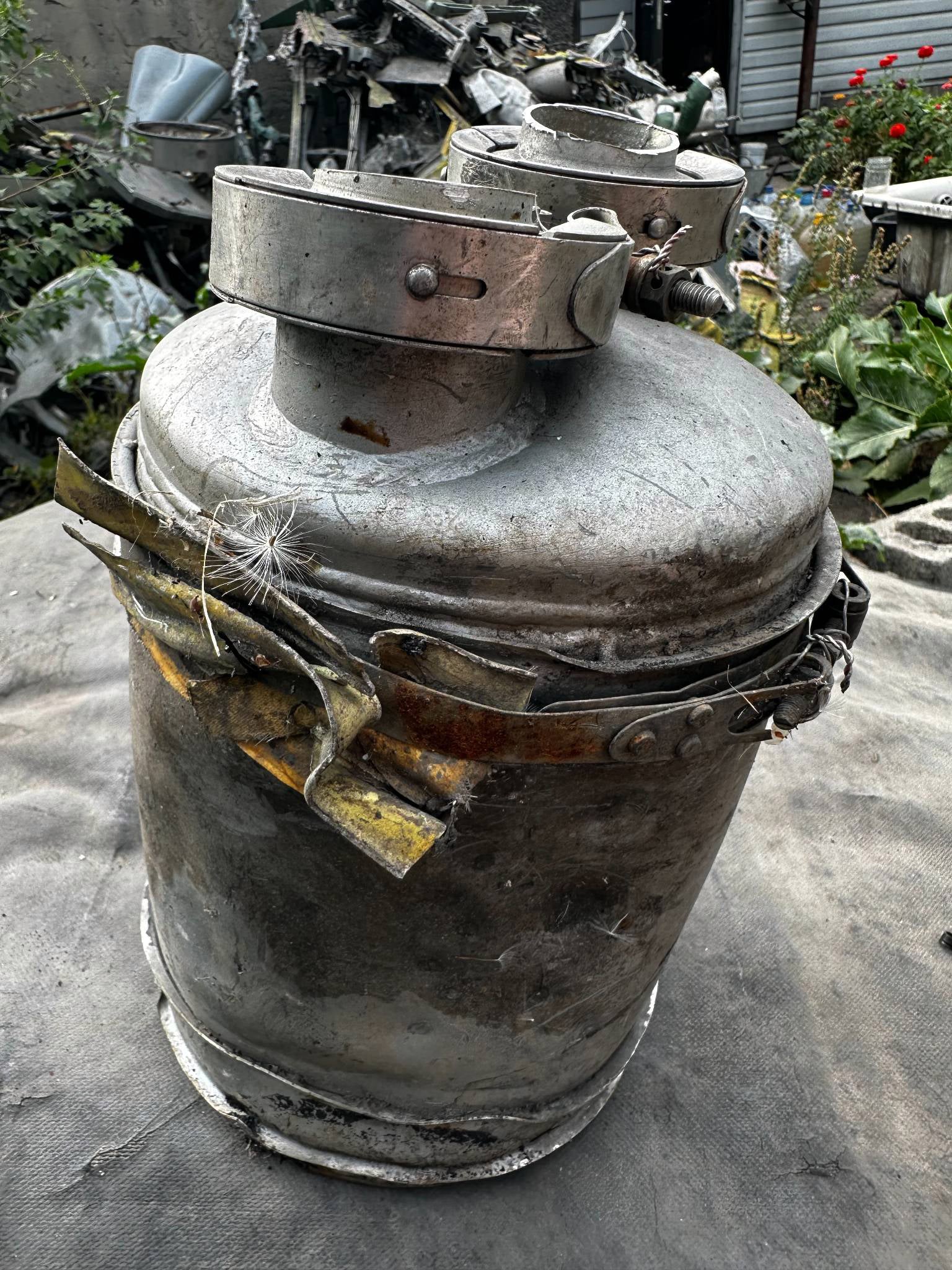 Trophy filter part of the supersonic fighter-bomber SU 34 russian shot down aviation russia Ukraine war #285