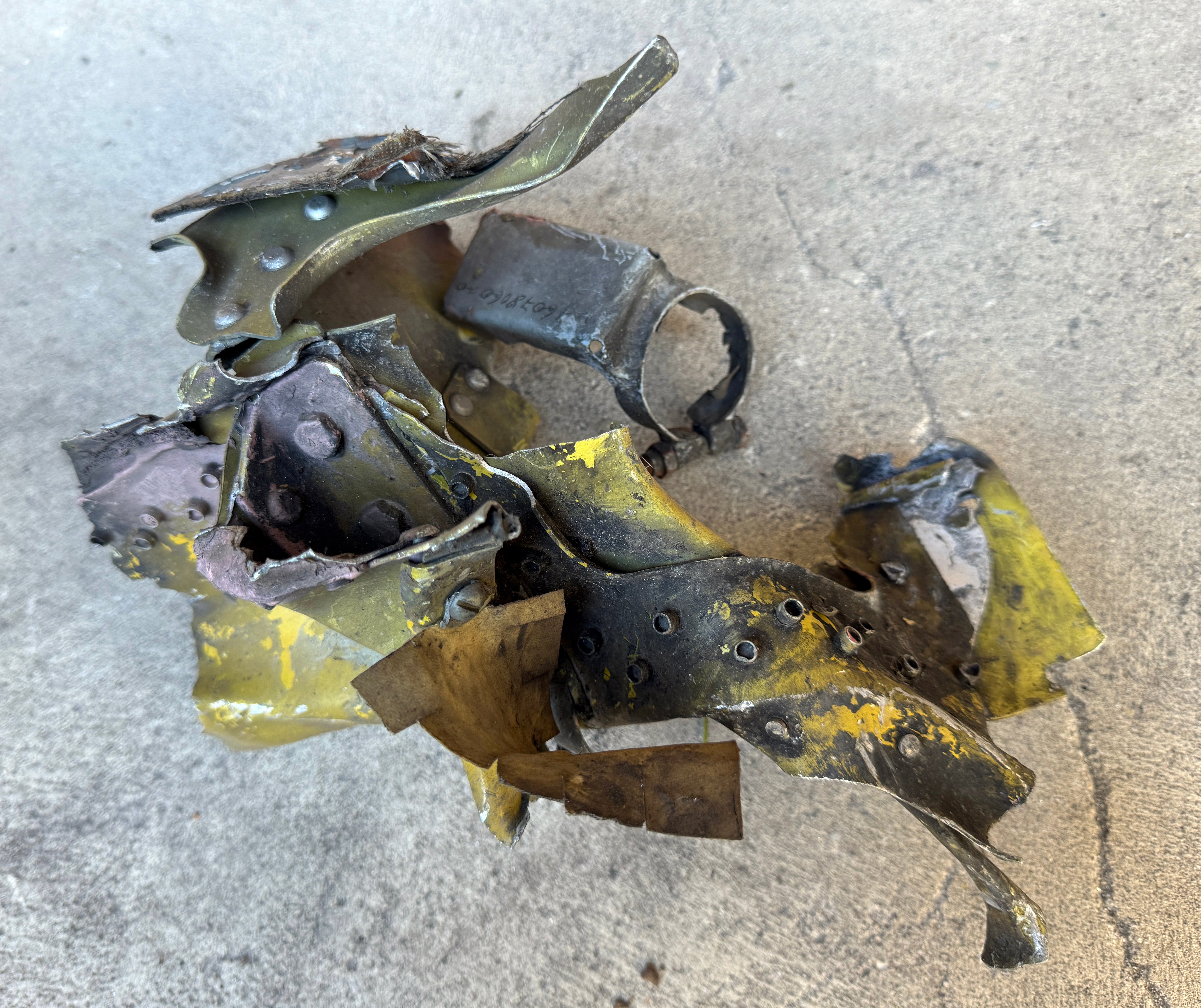 Trophy part of the front-line supersonic fighter-bomber SU 34 russian shot down aviation russia Ukraine war #386