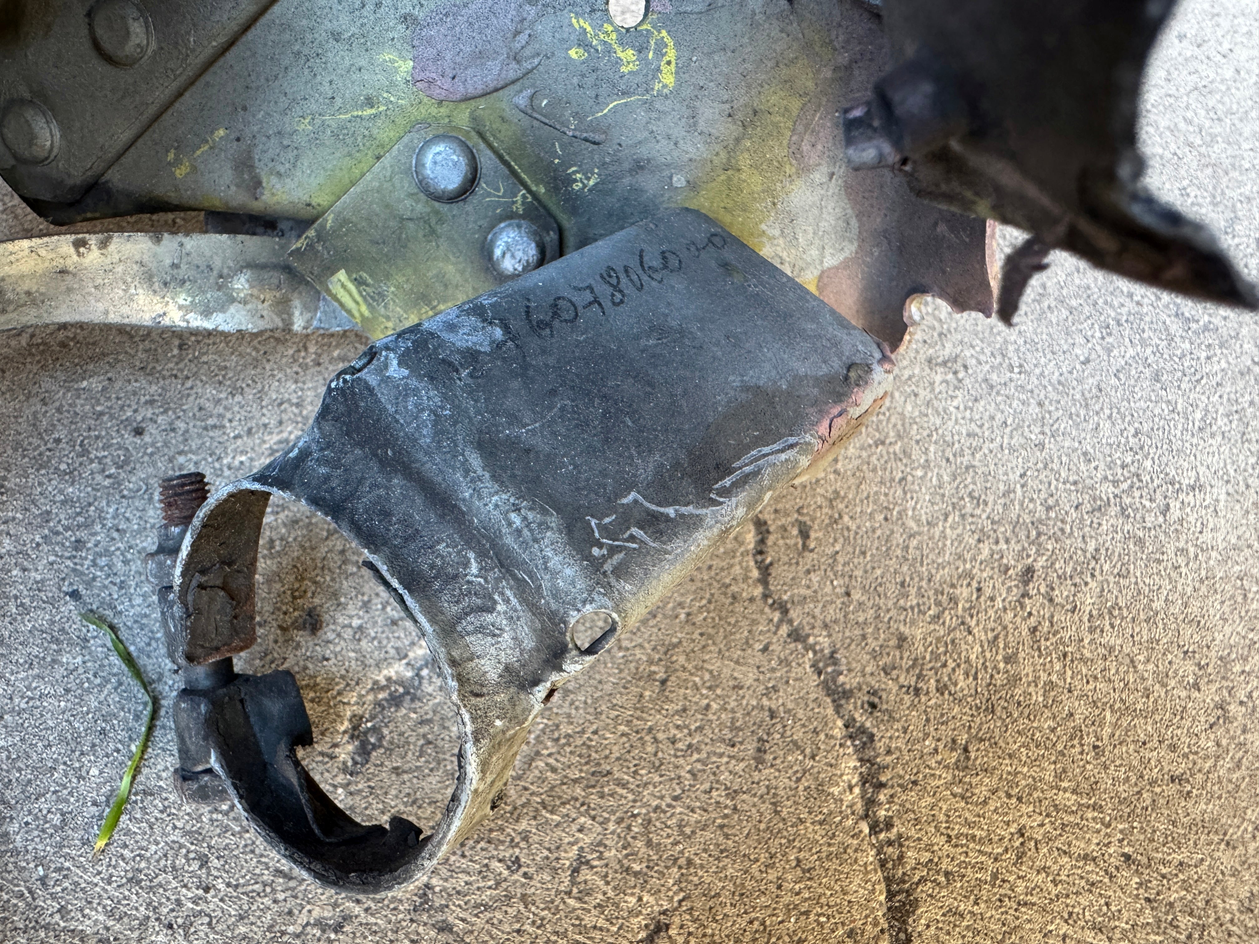 Trophy part of the front-line supersonic fighter-bomber SU 34 russian shot down aviation russia Ukraine war #386
