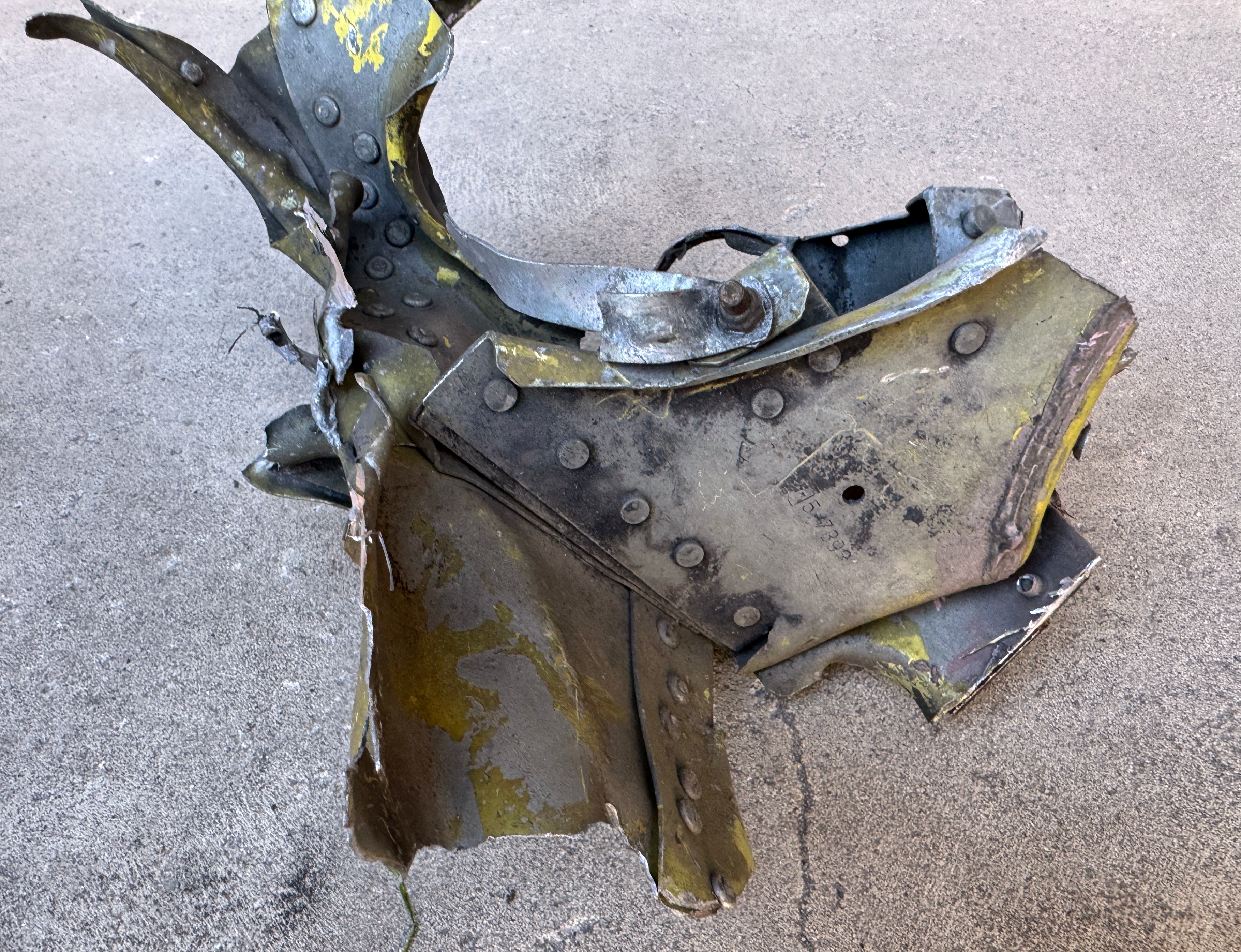 Trophy part of the front-line supersonic fighter-bomber SU 34 russian shot down aviation russia Ukraine war #386