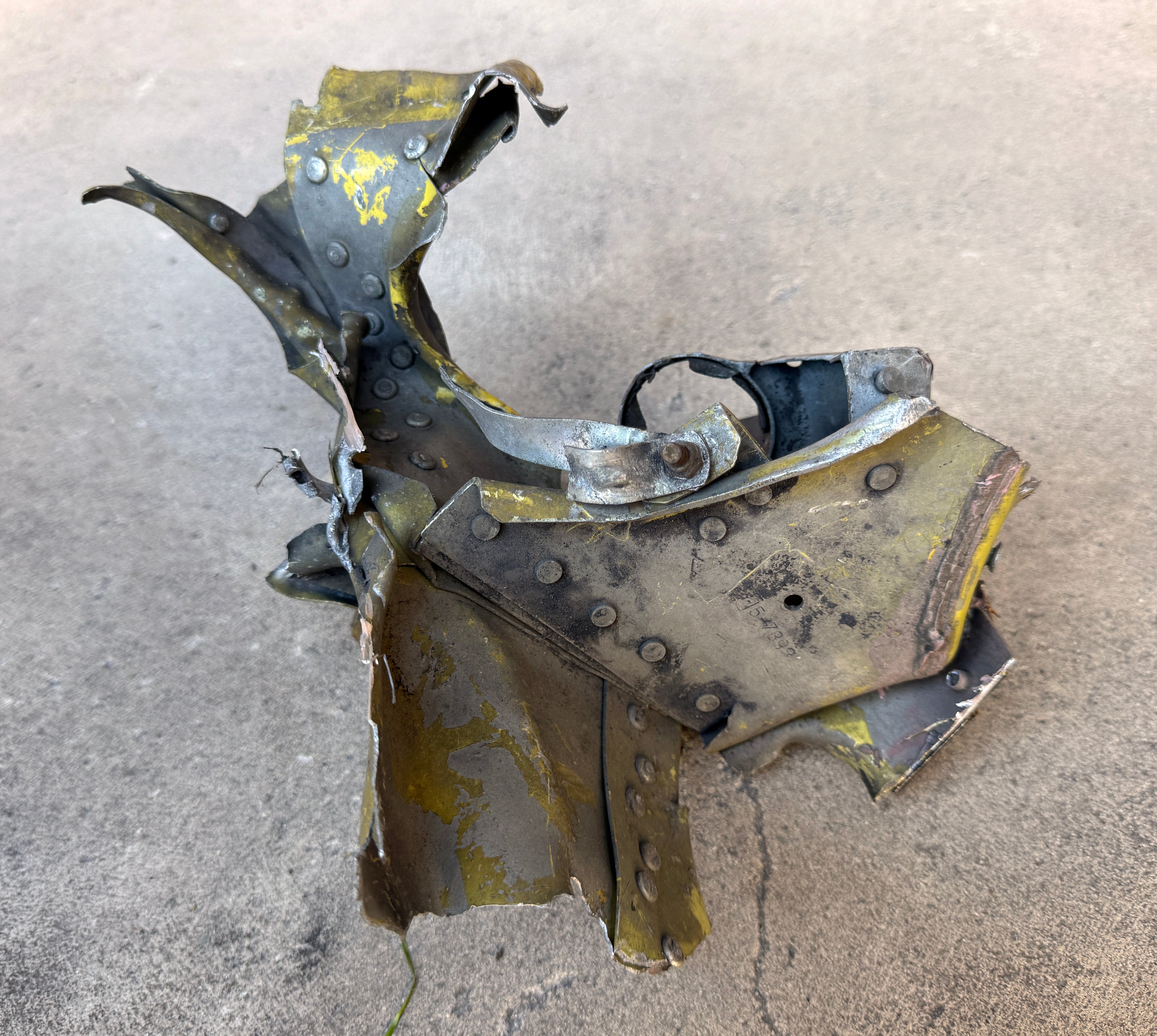 Trophy part of the front-line supersonic fighter-bomber SU 34 russian shot down aviation russia Ukraine war #386