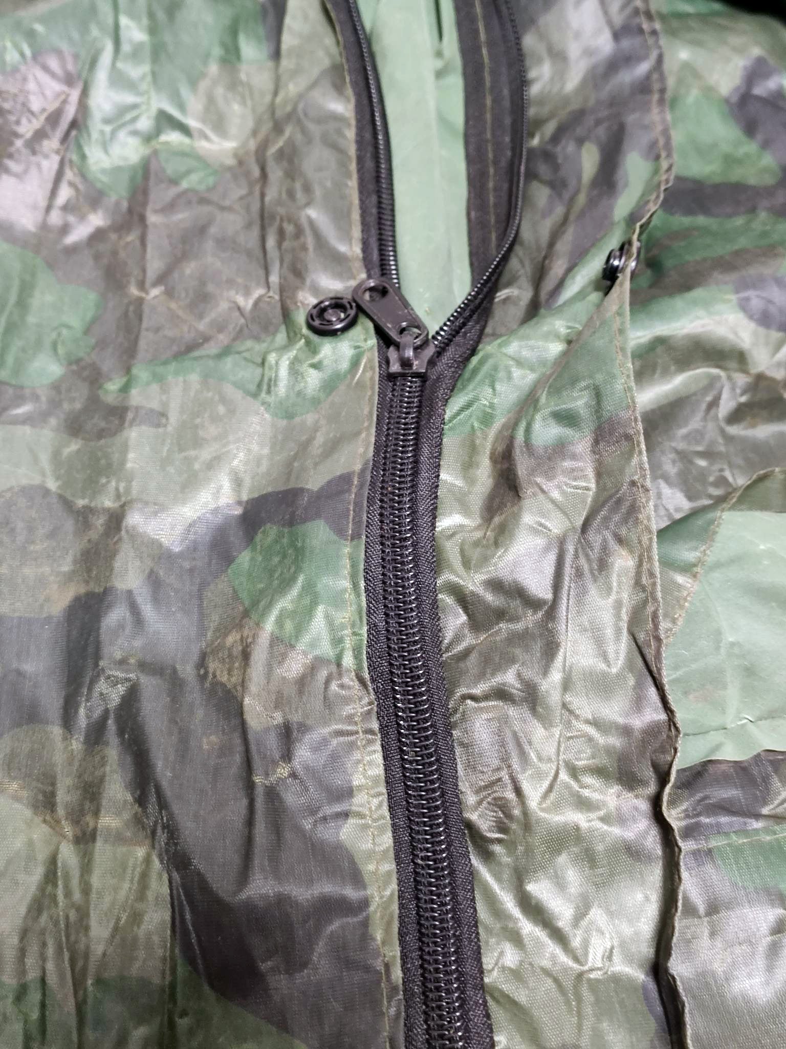 Trophy russian soldier raincoat jacket bag camouflage suit soldier uniform military army Ukraine war 2022-2024 #3