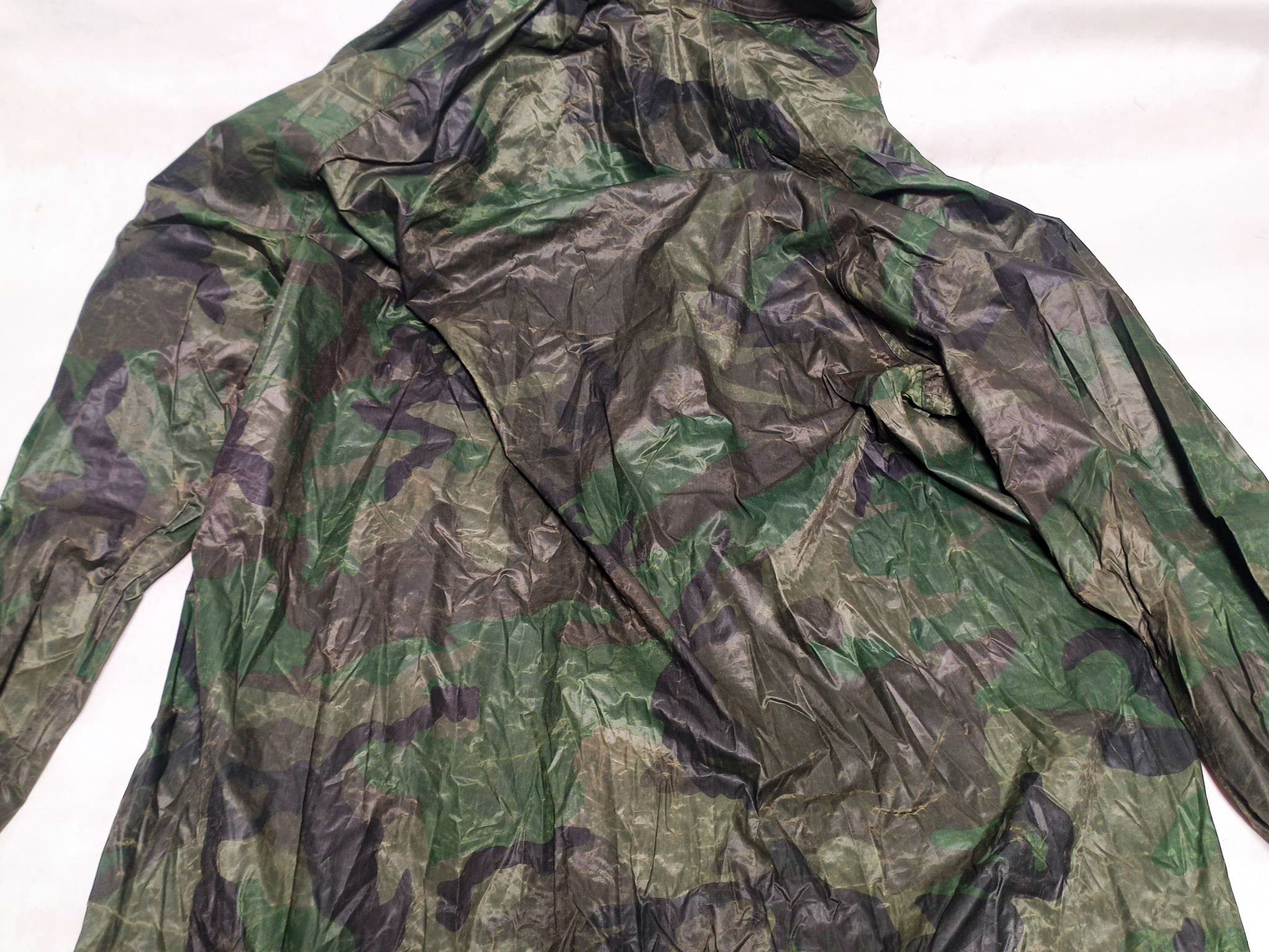 Trophy russian soldier raincoat jacket bag camouflage suit soldier uniform military army Ukraine war 2022-2024 #3