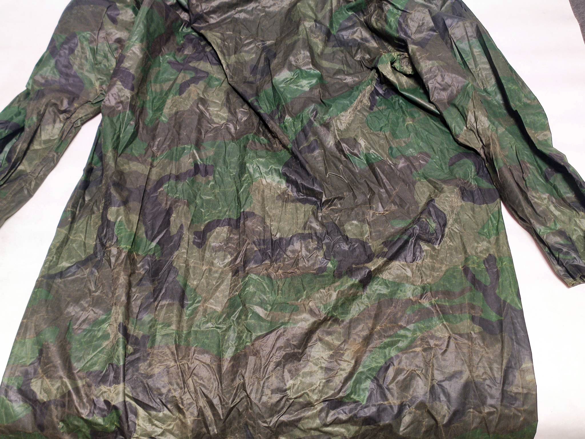 Trophy russian soldier raincoat jacket bag camouflage suit soldier uniform military army Ukraine war 2022-2024 #3