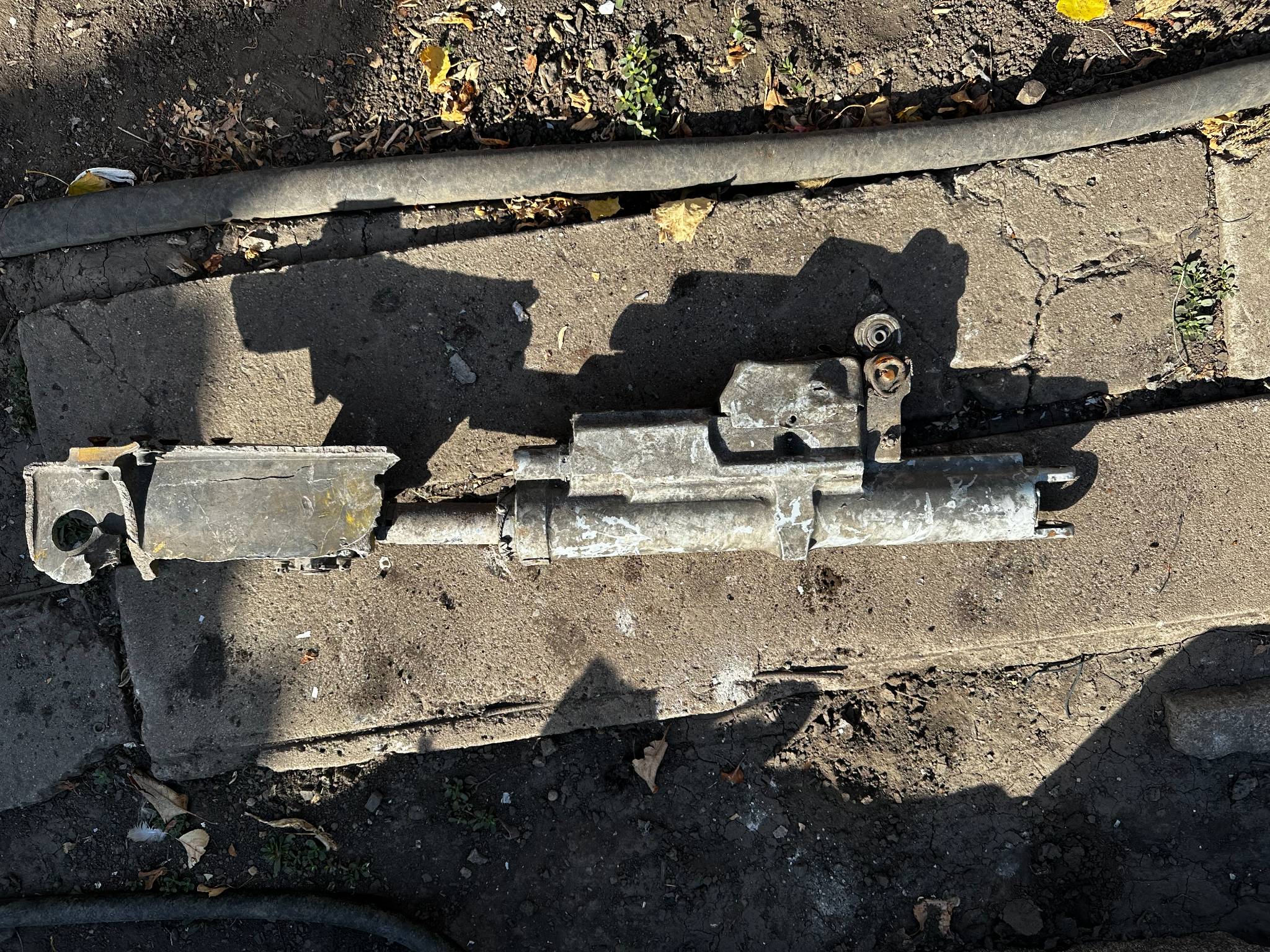 Trophy part of wing mechanism supersonic fighter-bomber SU 34 russian shot down aviation russia Ukraine war #328