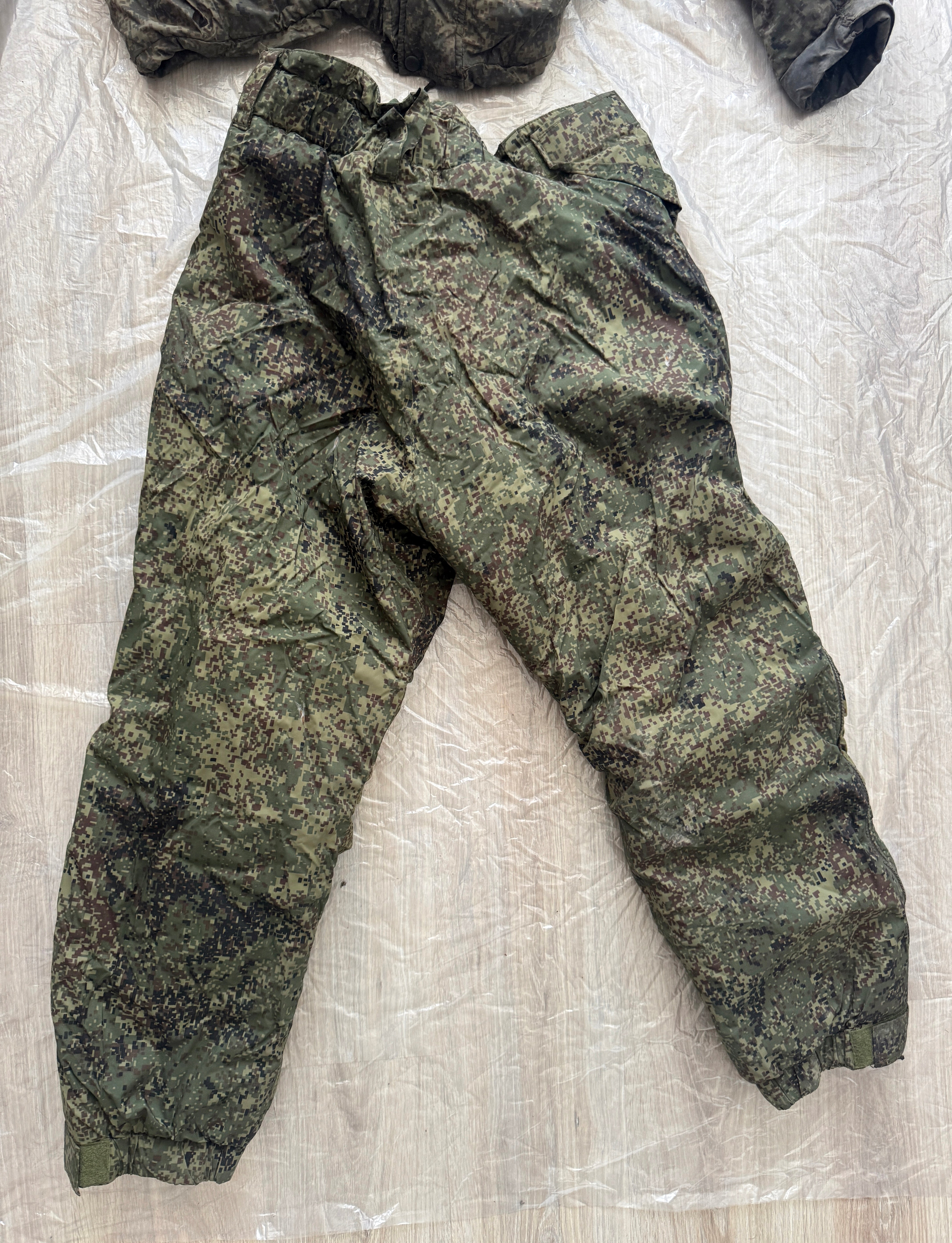 Trophy russian PMC soldier set uniform winter jacket patch costume pants camo russia military army Ukraine war 2022-2024 #8