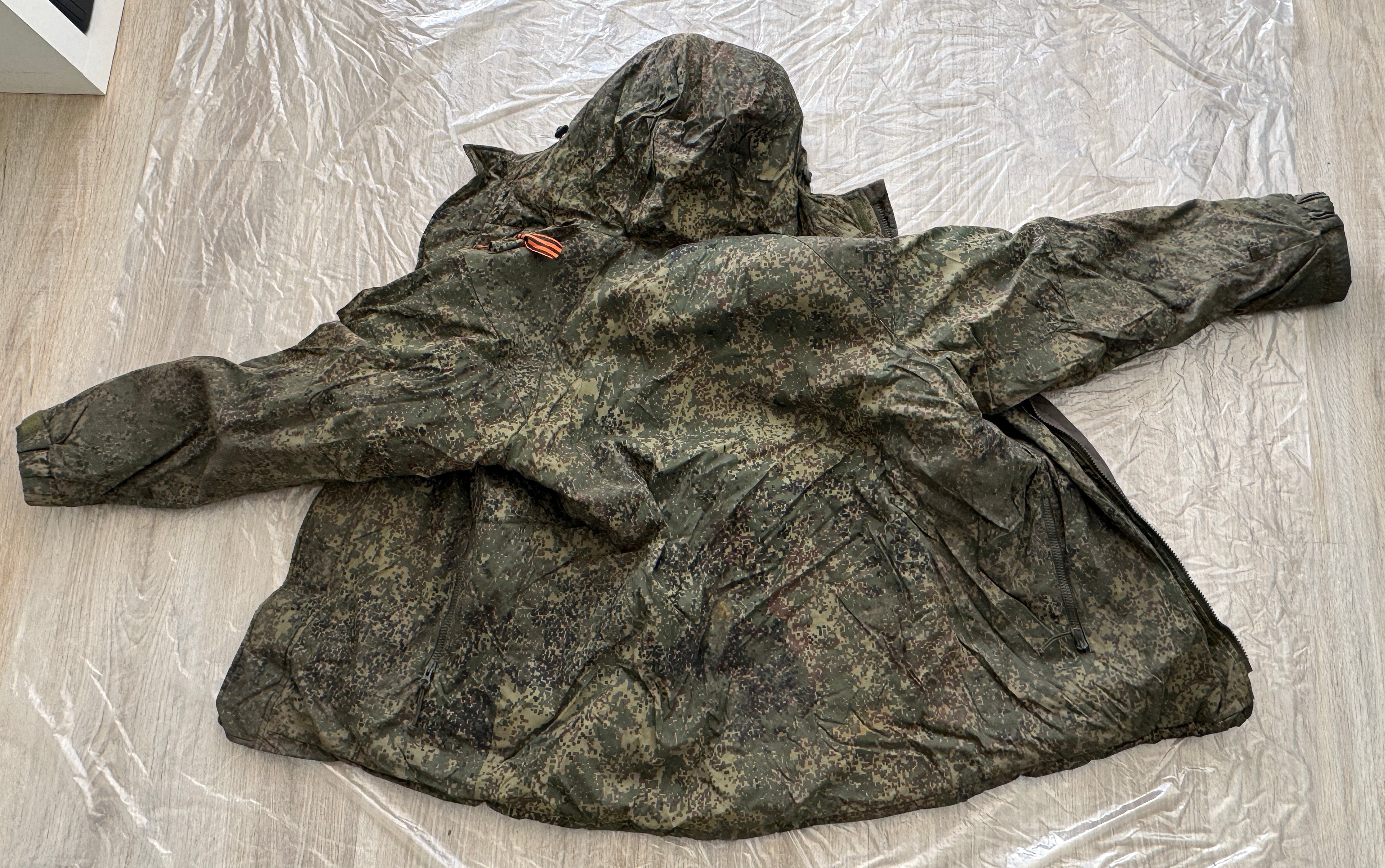 Trophy russian PMC soldier set uniform winter jacket patch camo russian russia military army Ukraine war 2022-2024 #3