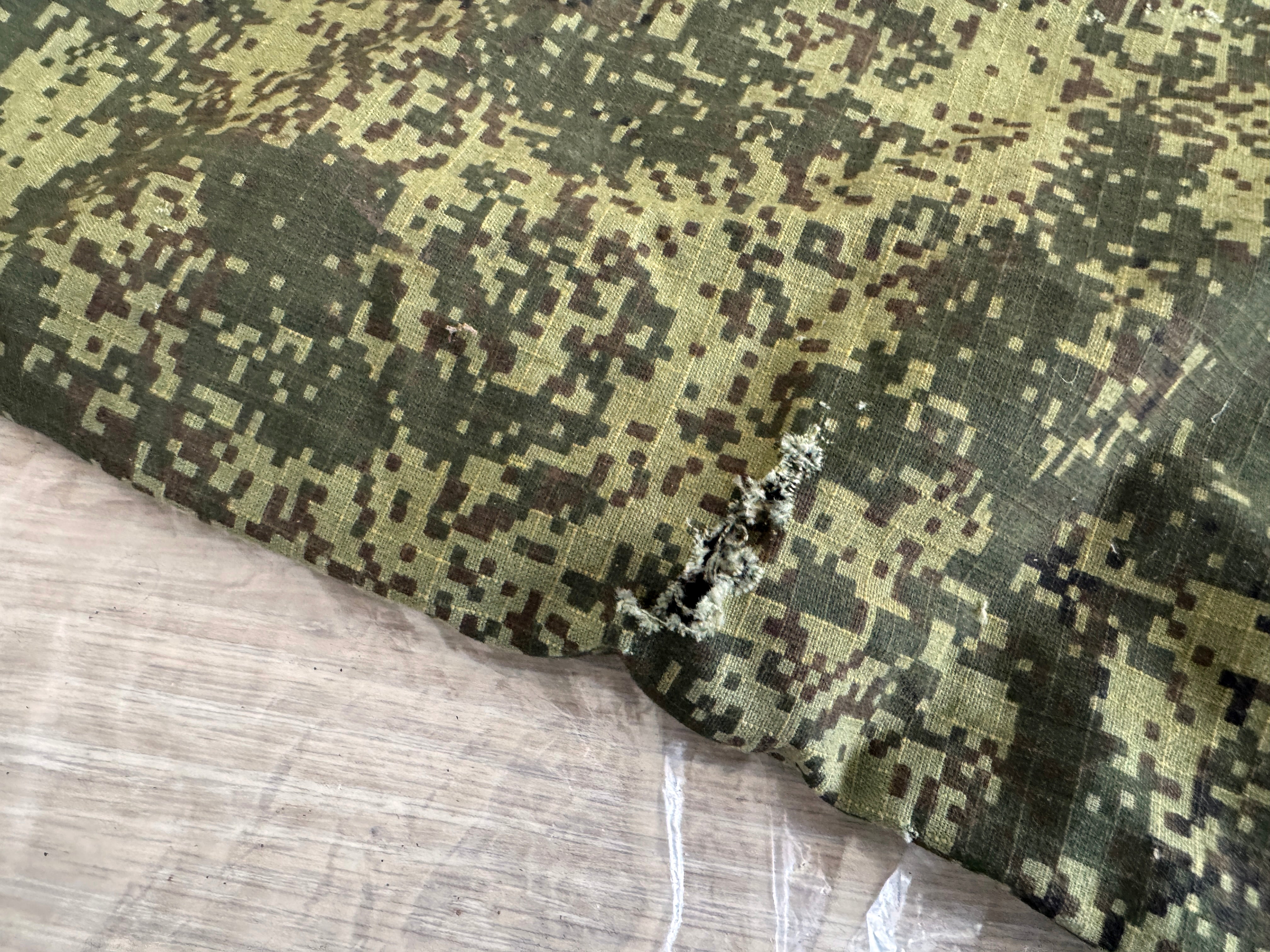 Trophy russian soldier set uniform jacket cap patch costume pants camo russia military army Ukraine war 2022-2024 #12