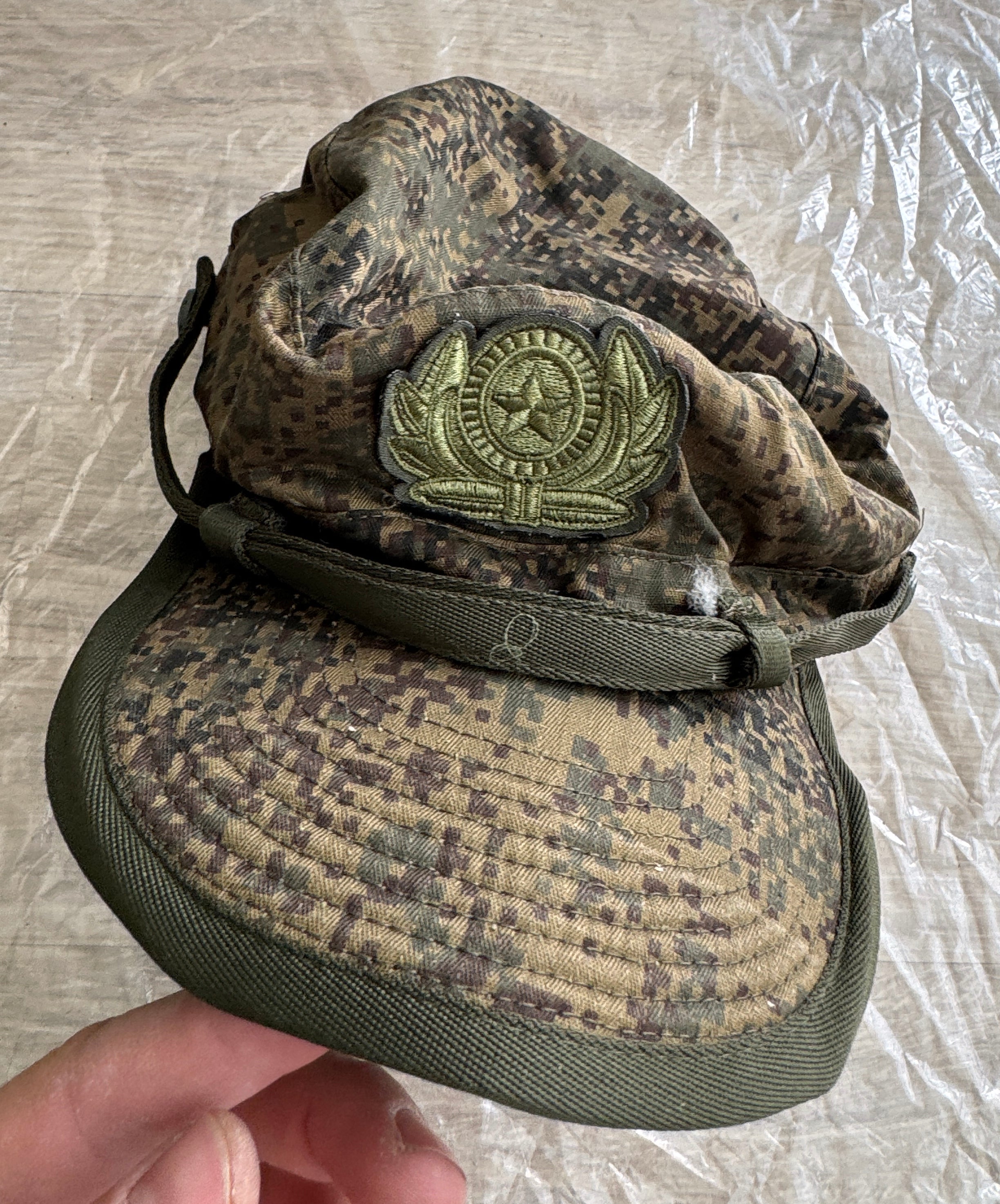 Trophy russian soldier set uniform jacket cap patch costume pants camo russia military army Ukraine war 2022-2024 #12