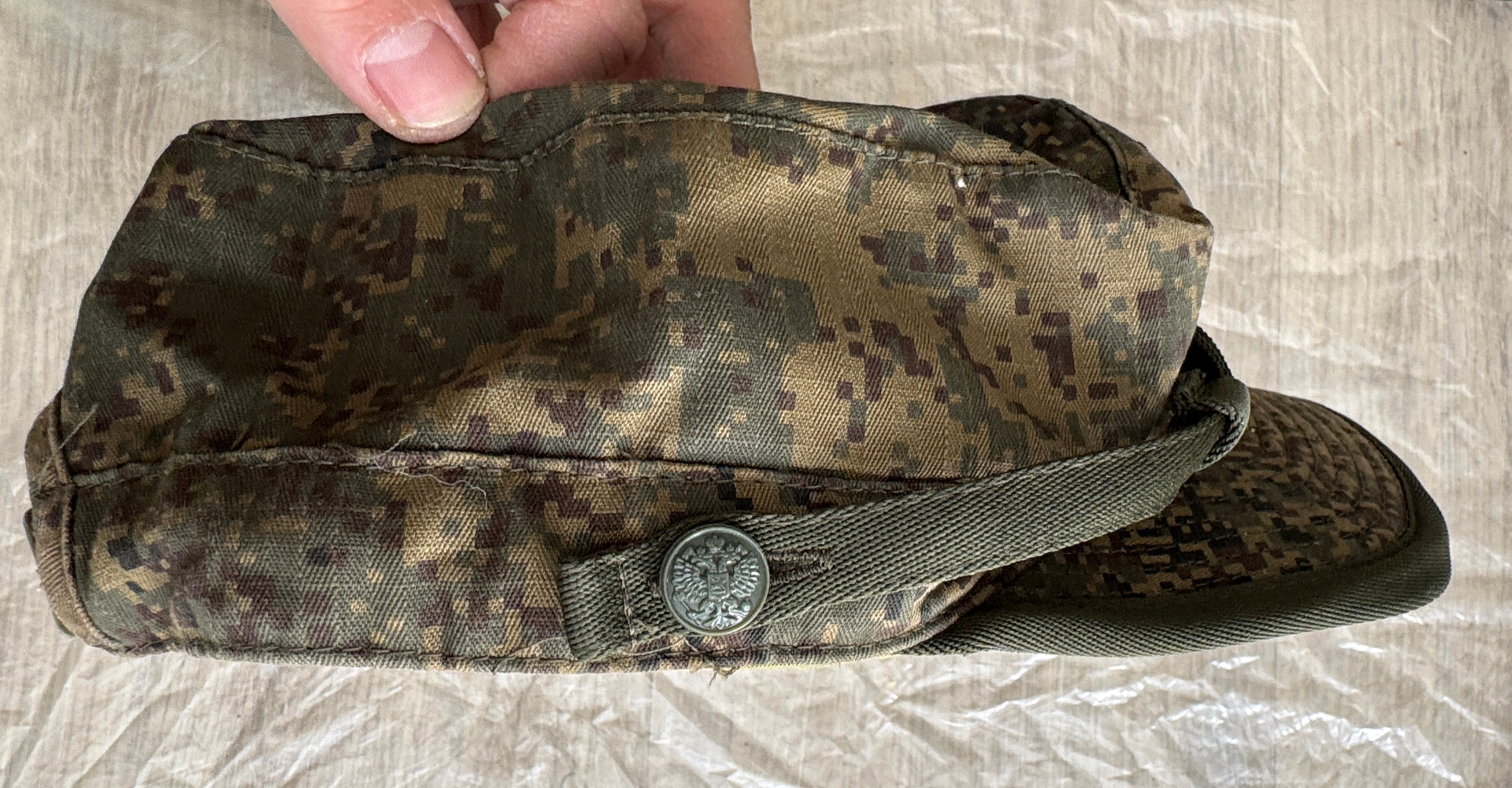 Trophy russian soldier set uniform jacket cap patch costume pants camo russia military army Ukraine war 2022-2024 #12