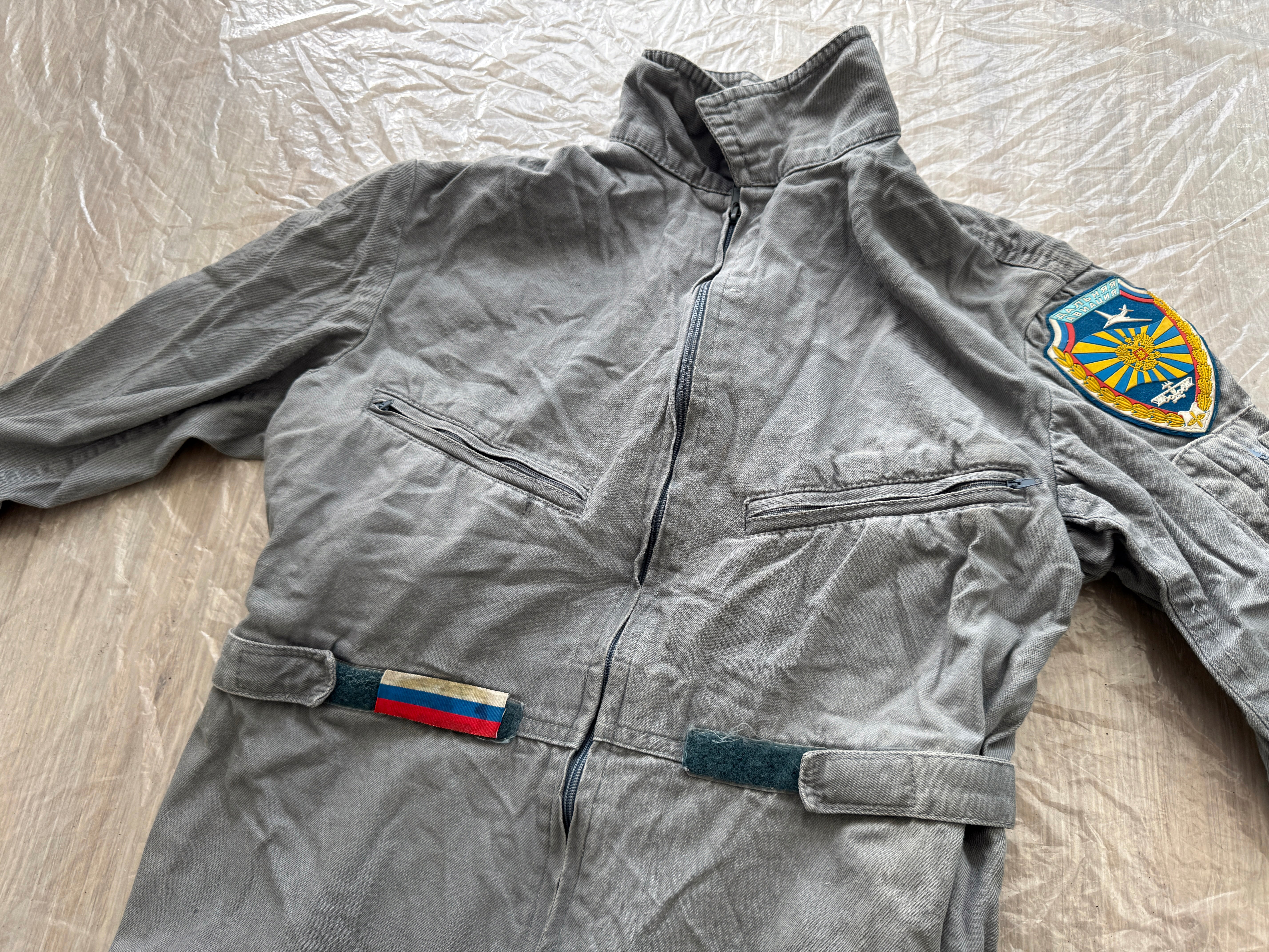 Trophy russian soldier pilot suit uniform jacket costume aviation military army russia Ukraine war 2022-2024 #2