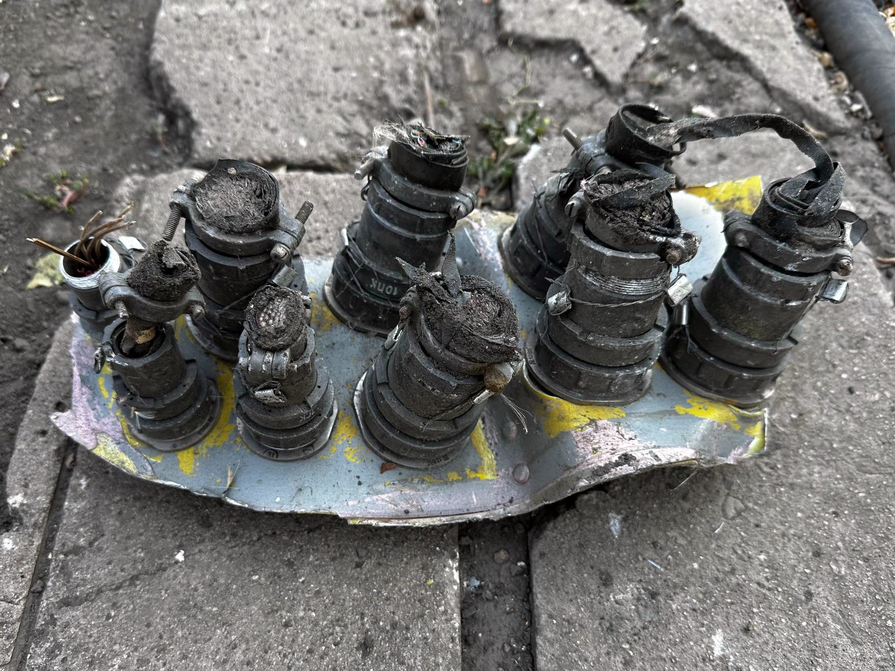 Trophy part of the front-line supersonic fighter-bomber SU 34 russian shot down jet aircraft aviation russia Ukraine war #47