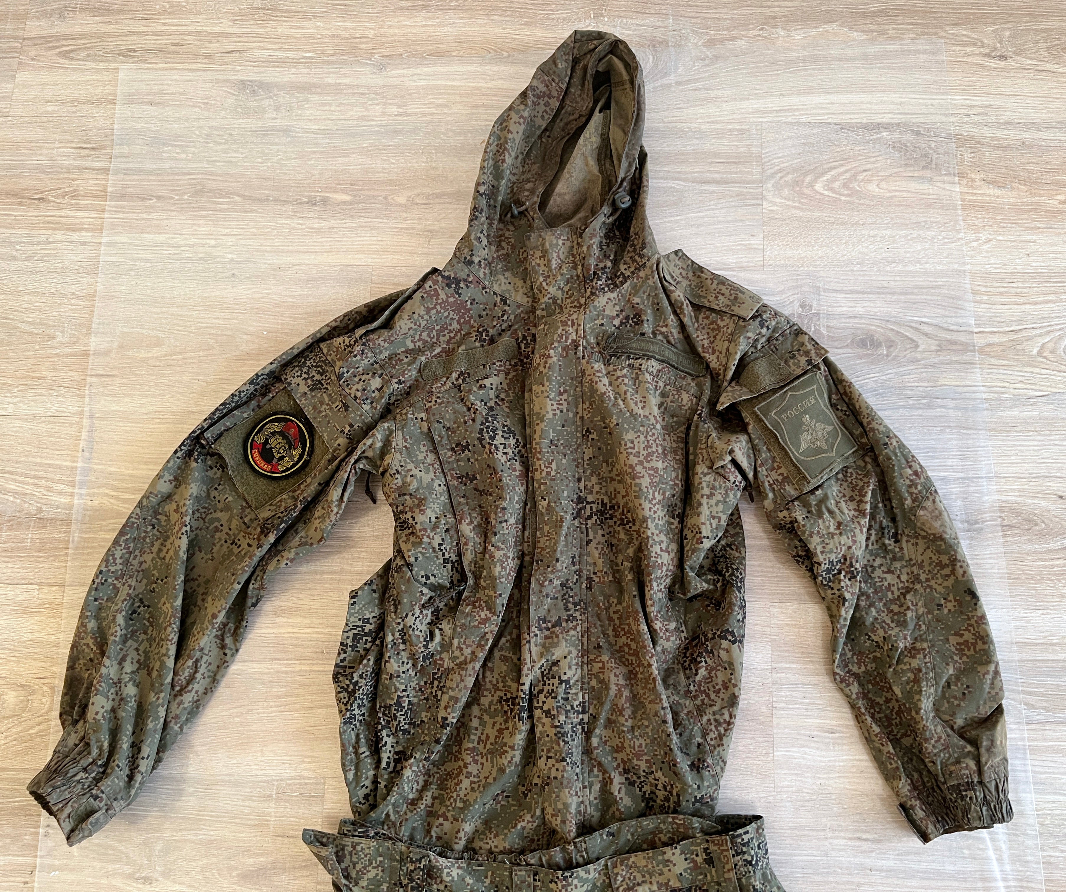 Trophy special forces soldier set uniform jacket costume pants patch camo russian russia military army Ukraine war 2022-2024 #2