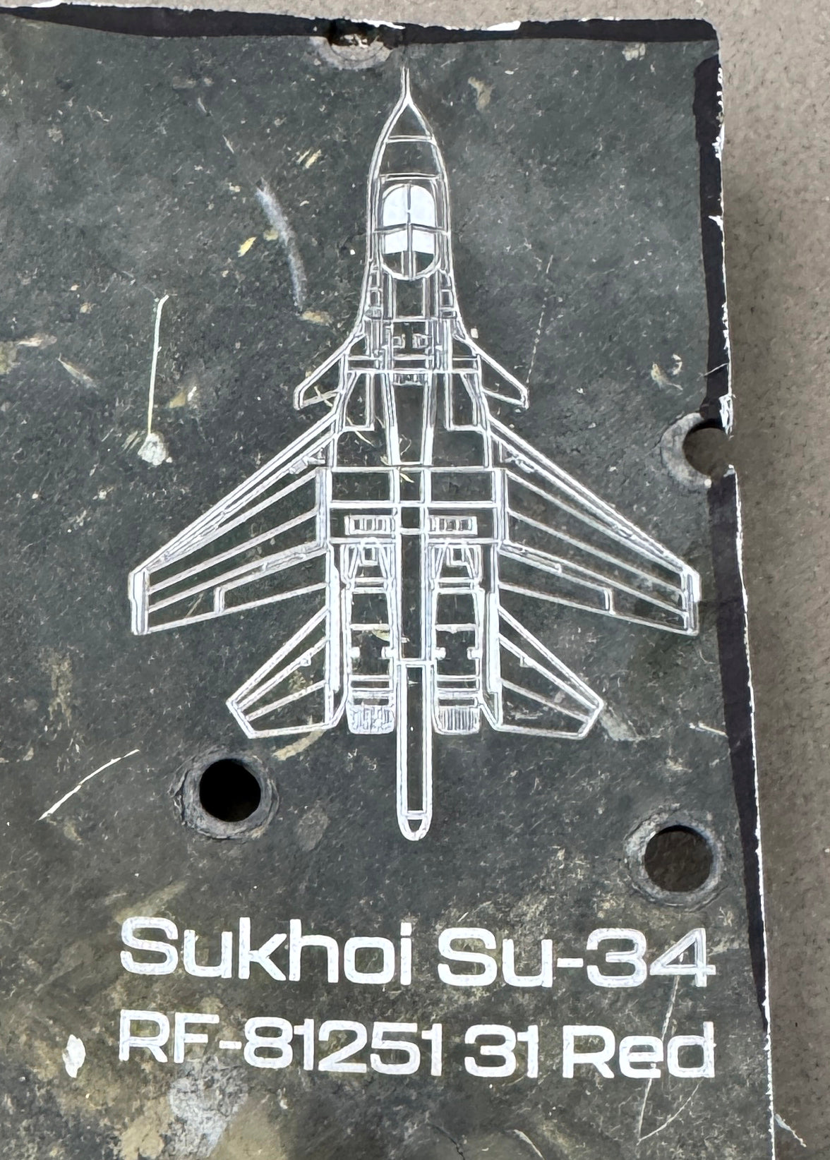 Trophy part of the front-line supersonic fighter-bomber SU 34 russian shot down aviation russia Ukraine war #70