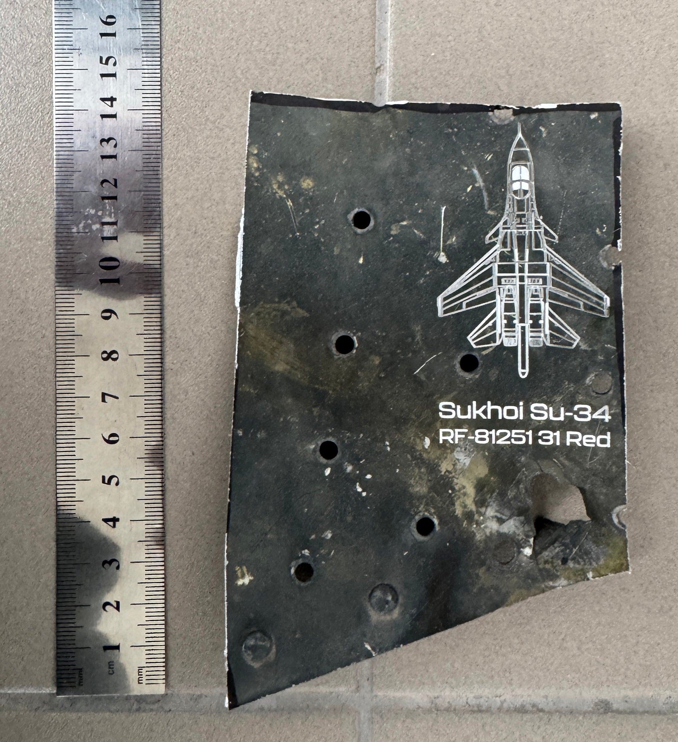 Trophy part of the front-line supersonic fighter-bomber SU 34 russian shot down aviation russia Ukraine war #70