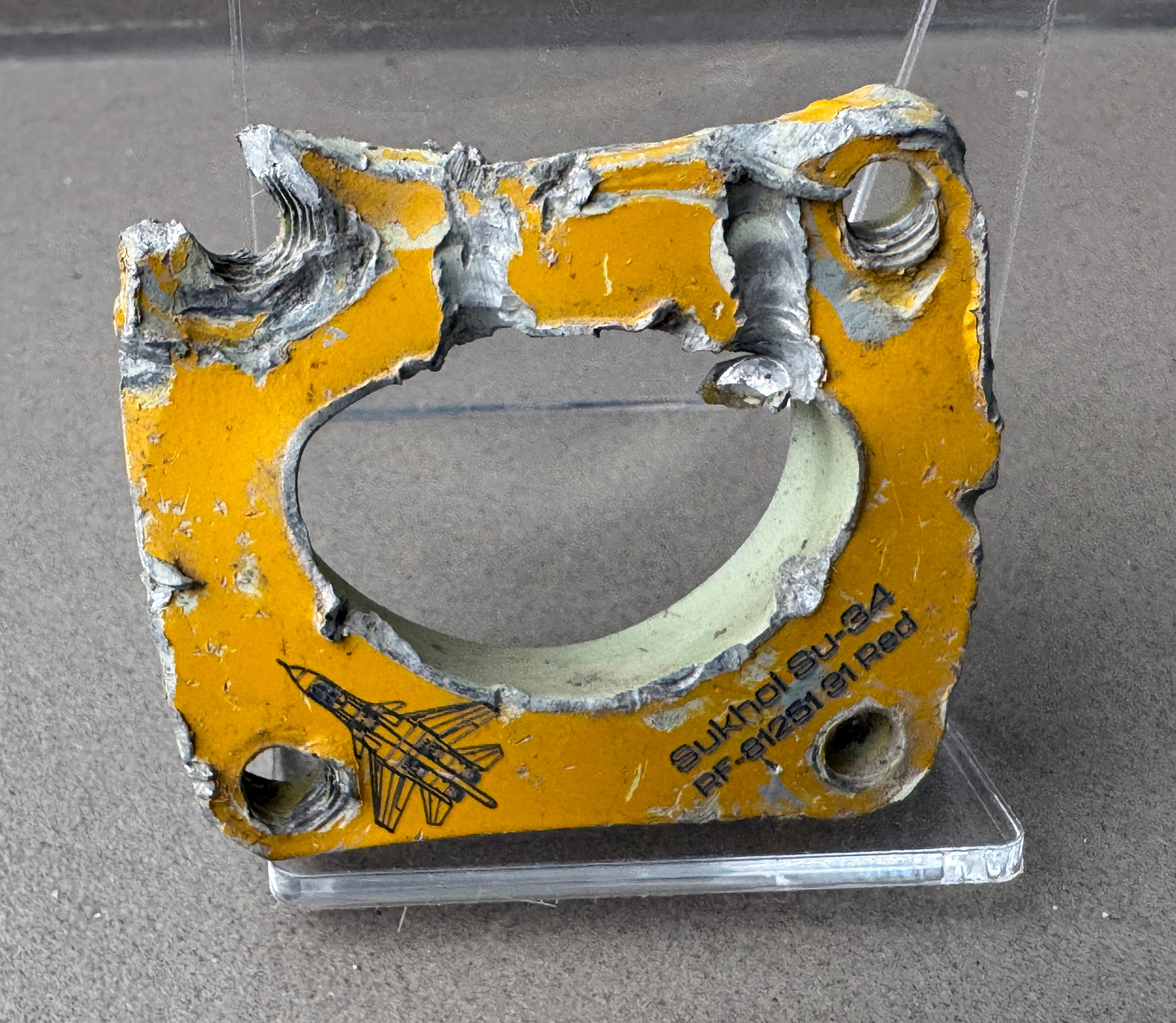 Trophy part of the front-line supersonic fighter-bomber SU 34 russian shot down jet aircraft aviation russia Ukraine war #24