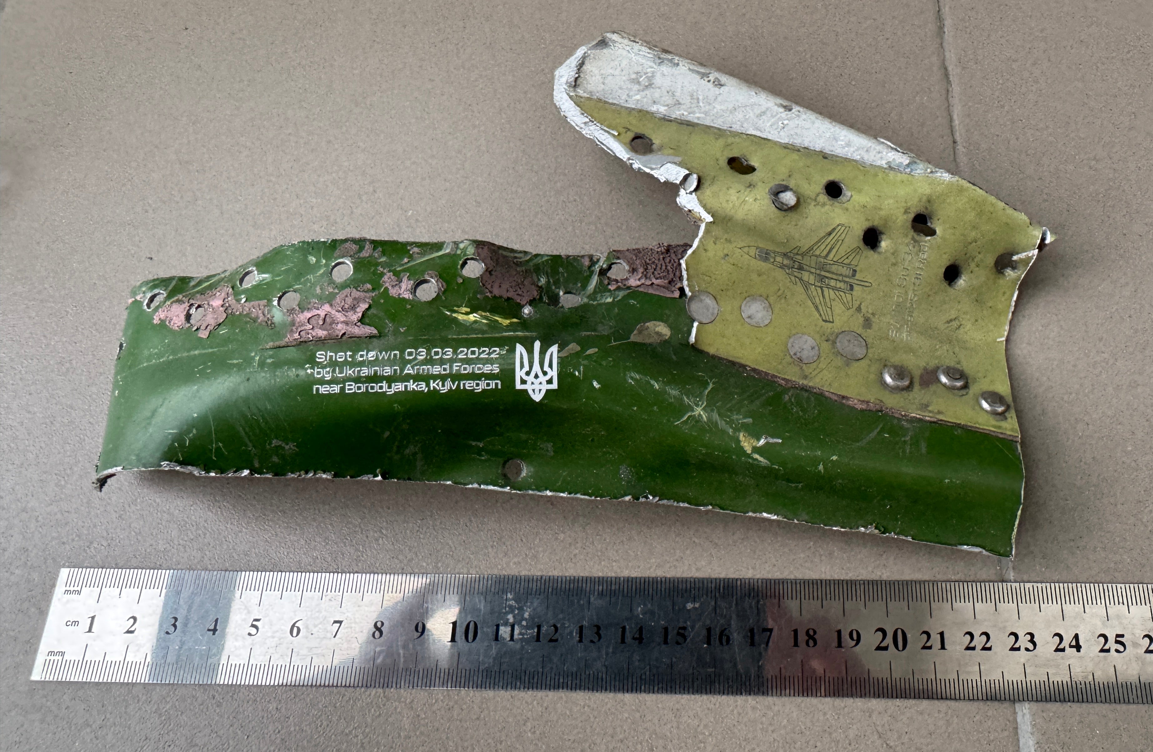 Trophy part of the front-line supersonic fighter-bomber SU 34 russian shot down aviation russia Ukraine war #135