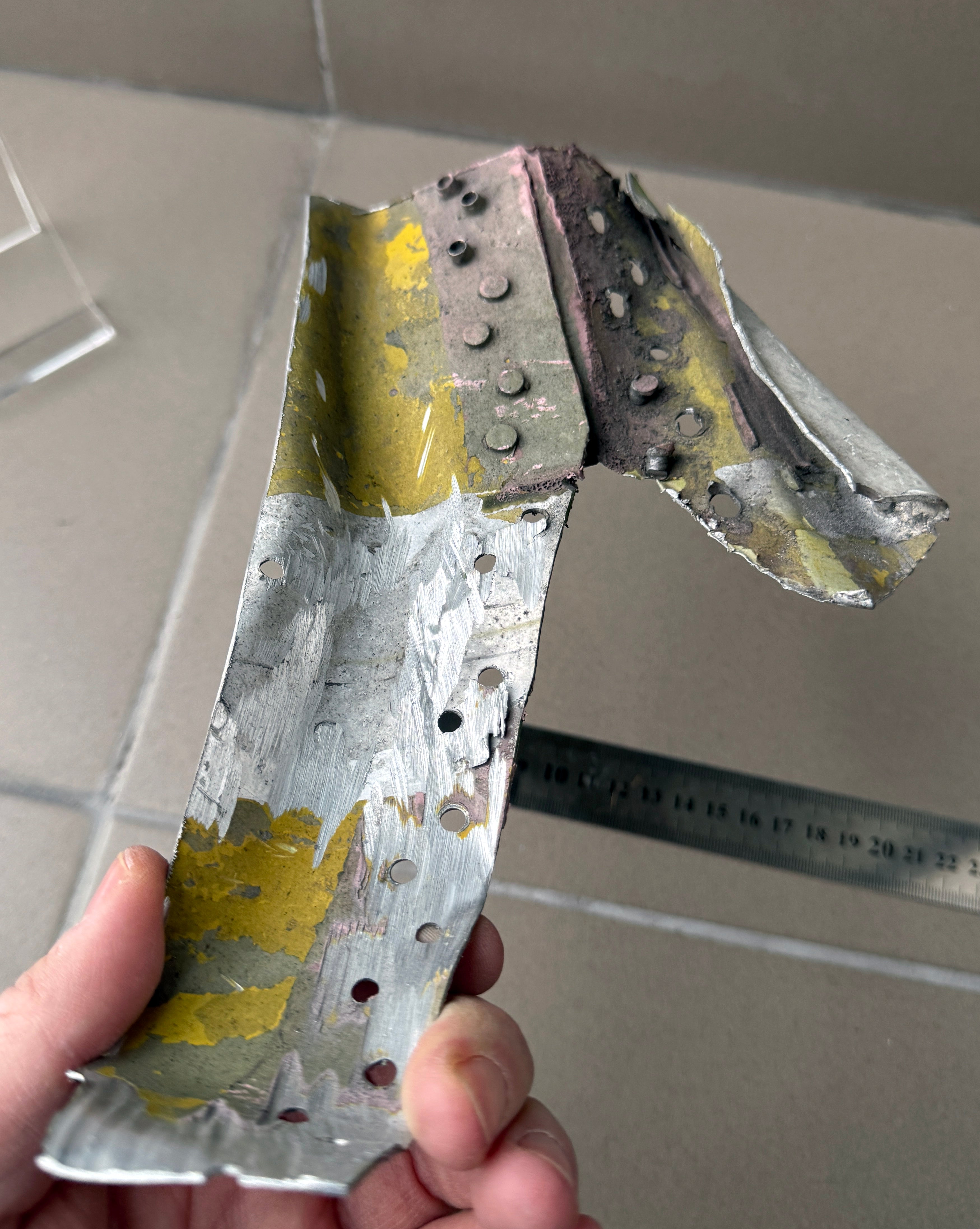 Trophy part of the front-line supersonic fighter-bomber SU 34 russian shot down aviation russia Ukraine war #135