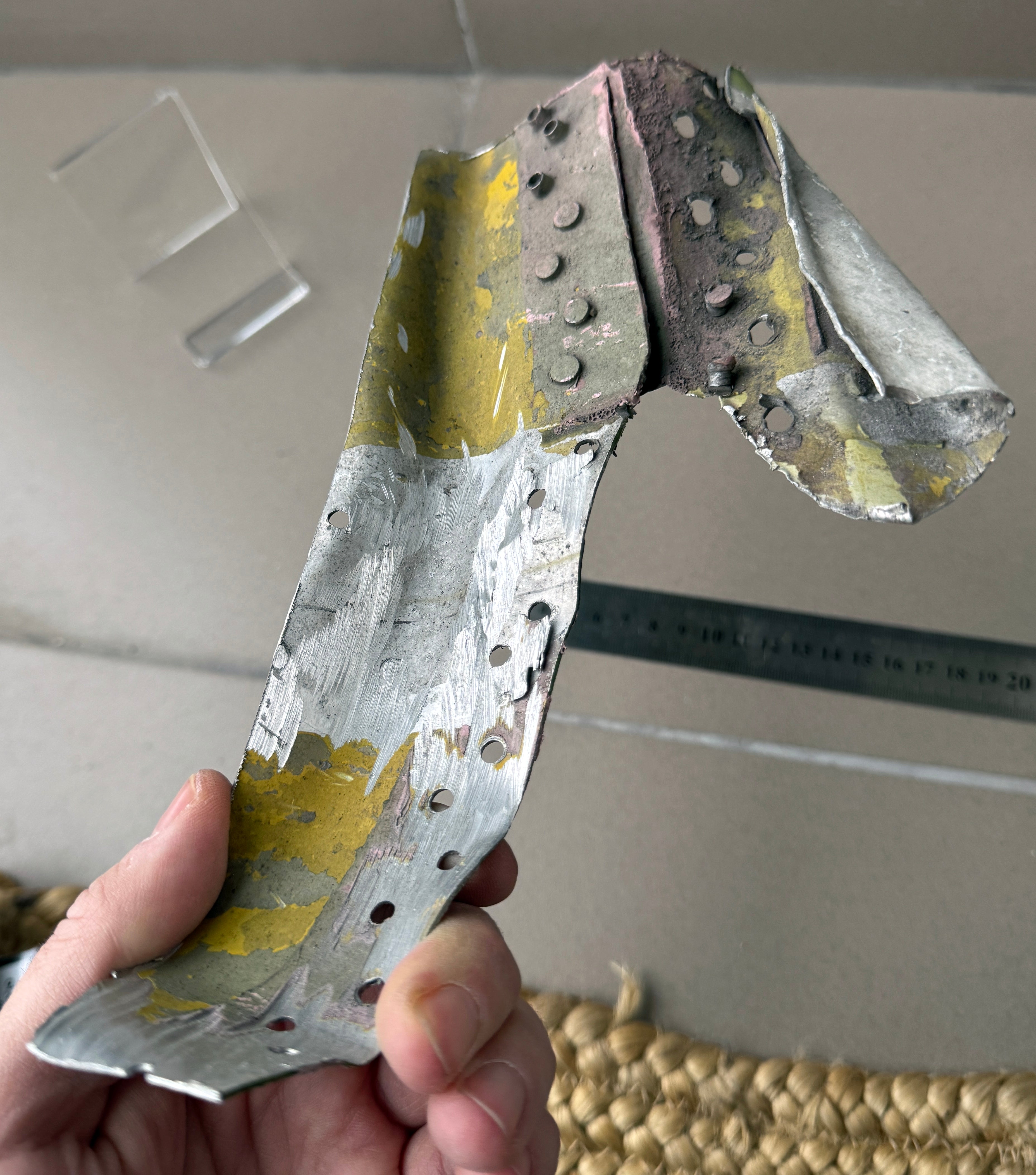 Trophy part of the front-line supersonic fighter-bomber SU 34 russian shot down aviation russia Ukraine war #135