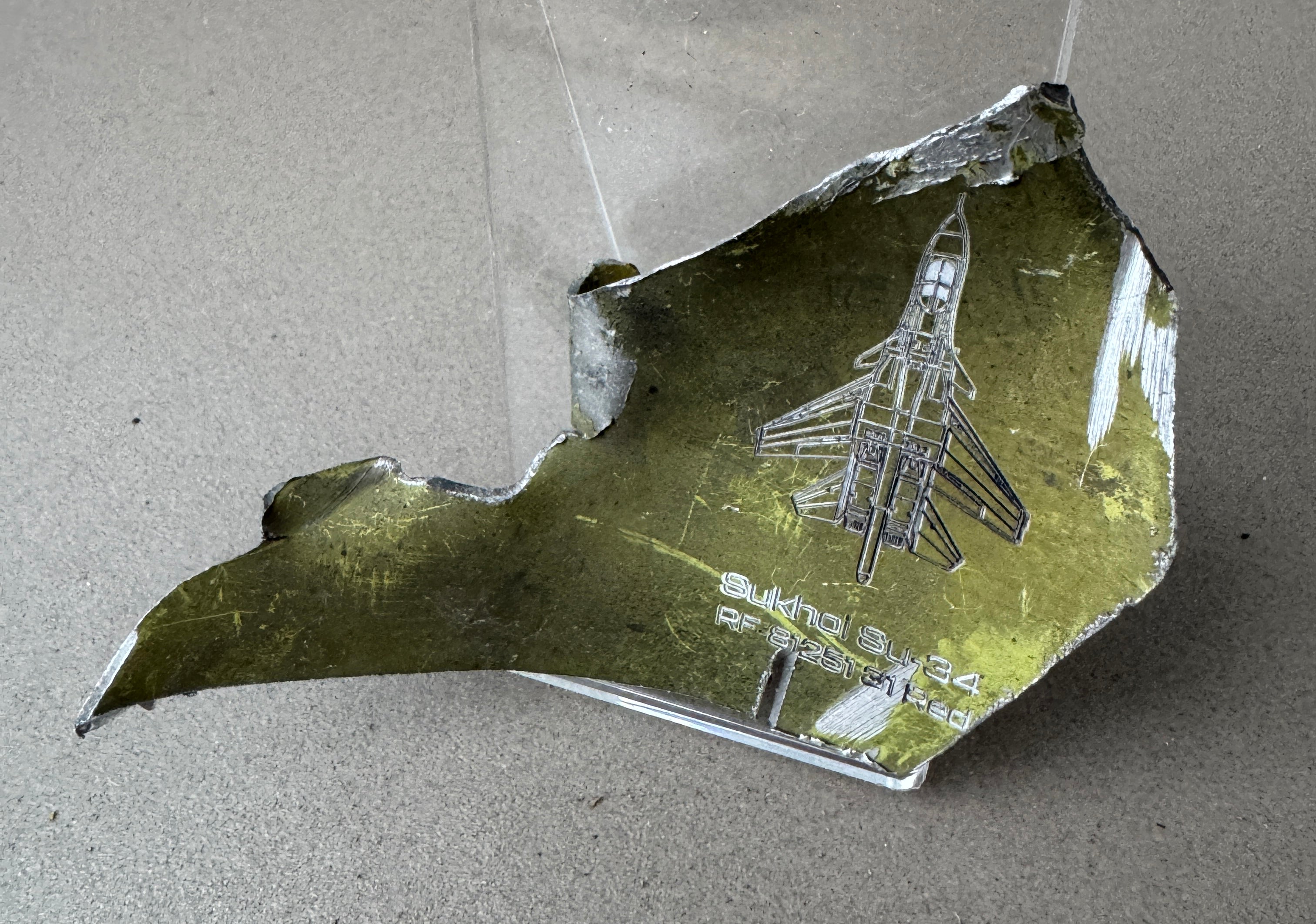 Trophy set part of the front-line supersonic fighter-bomber SU 34 russian shot down aviation russia Ukraine war #140