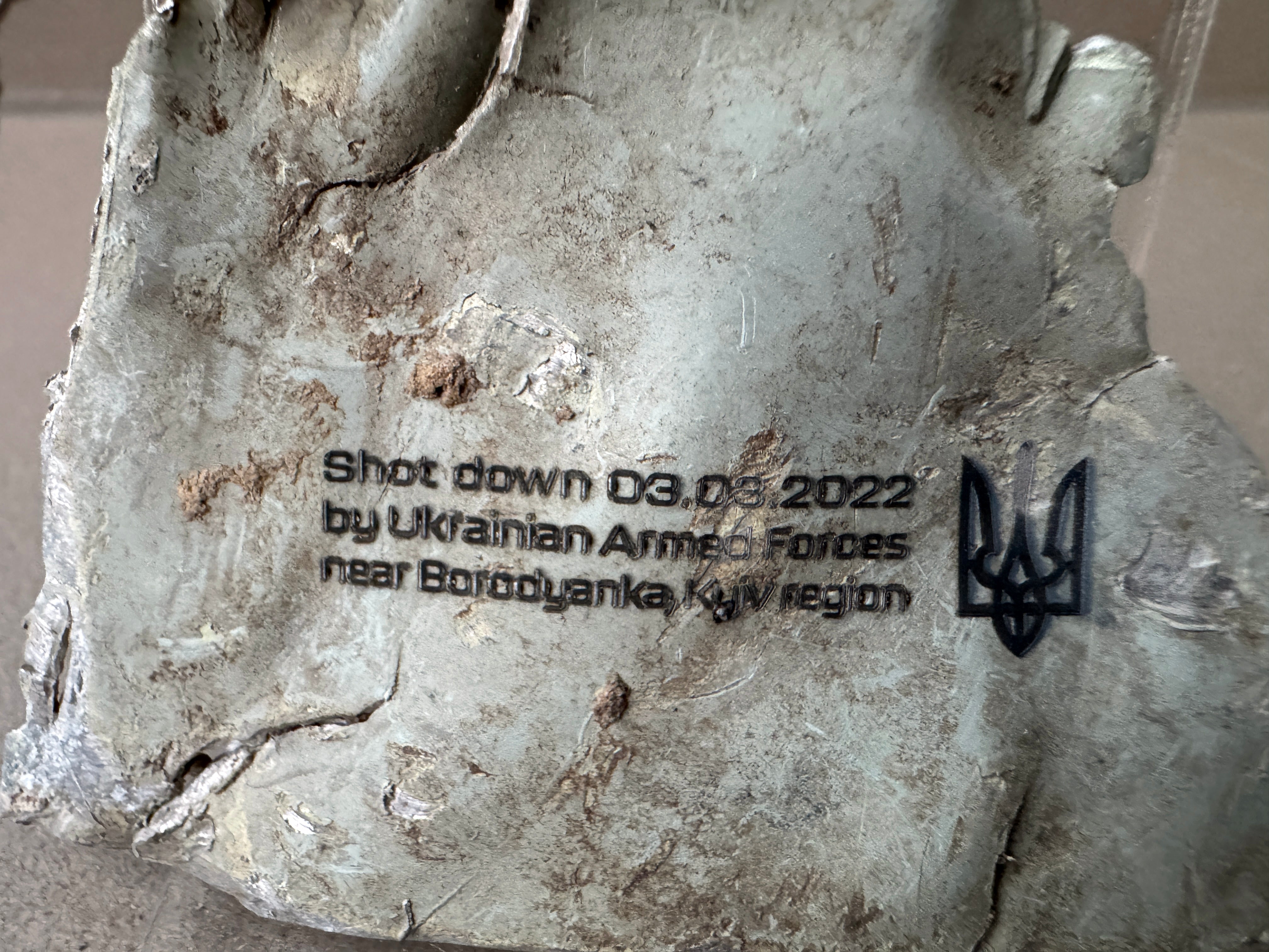 Trophy part of the front-line supersonic fighter-bomber SU 34 russian shot down jet aircraft aviation russia Ukraine war #27